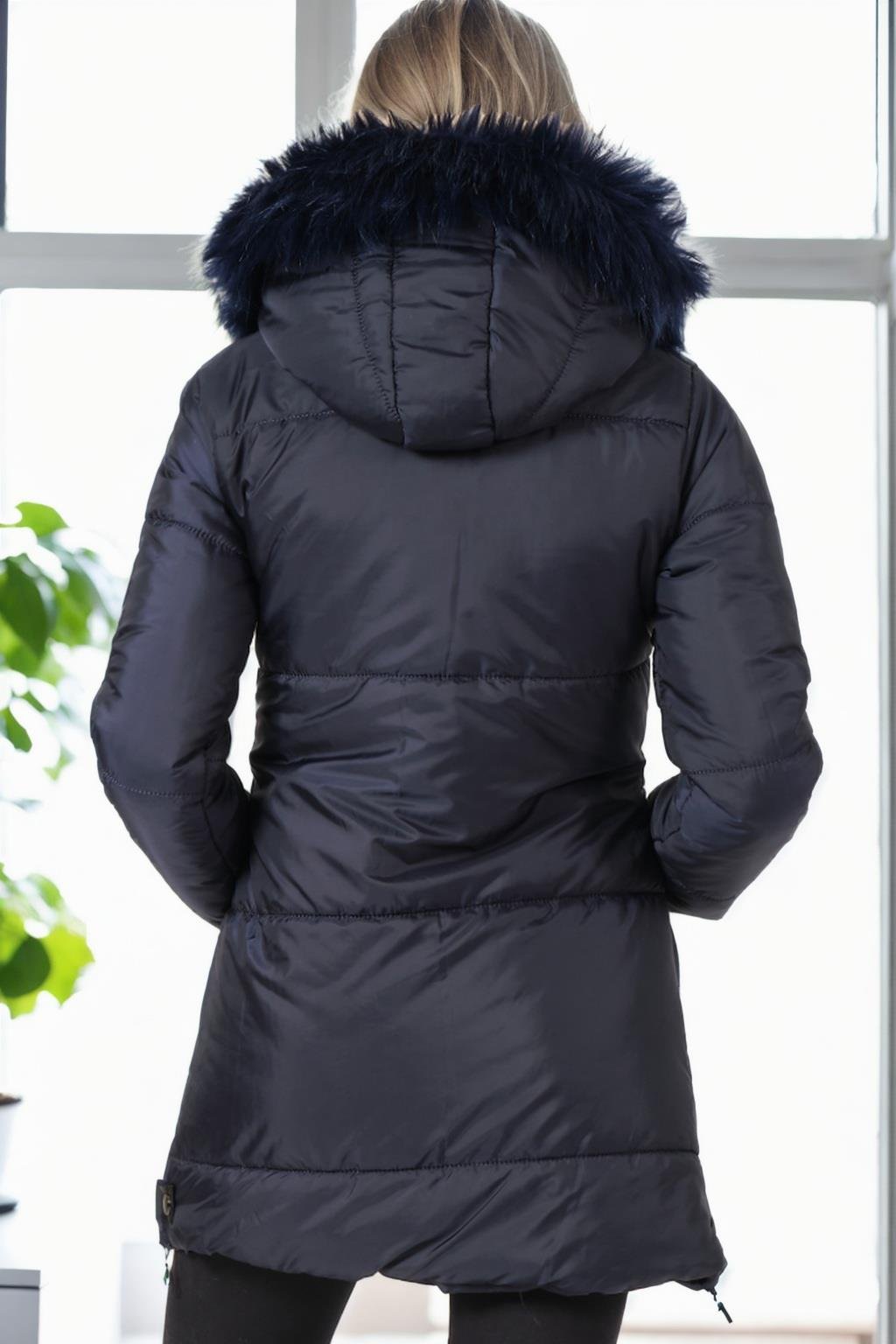 Z9668 DEWBERRY BAYAN KABAN-LACİVERT