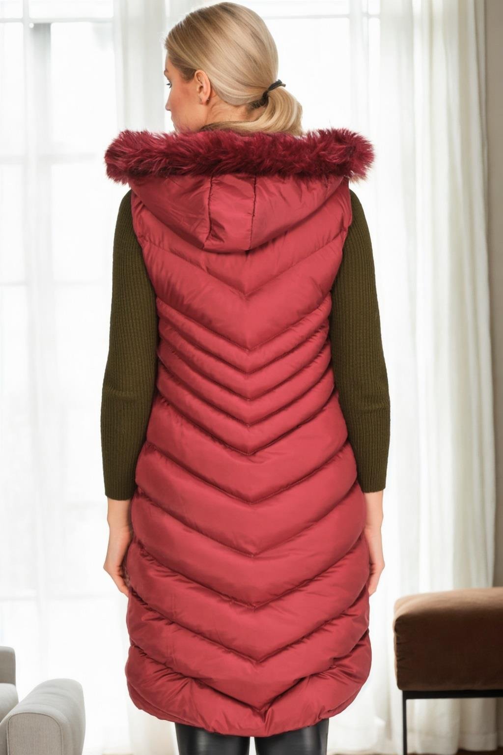 Z9725 DEWBERRY BAYAN YELEK-BORDO