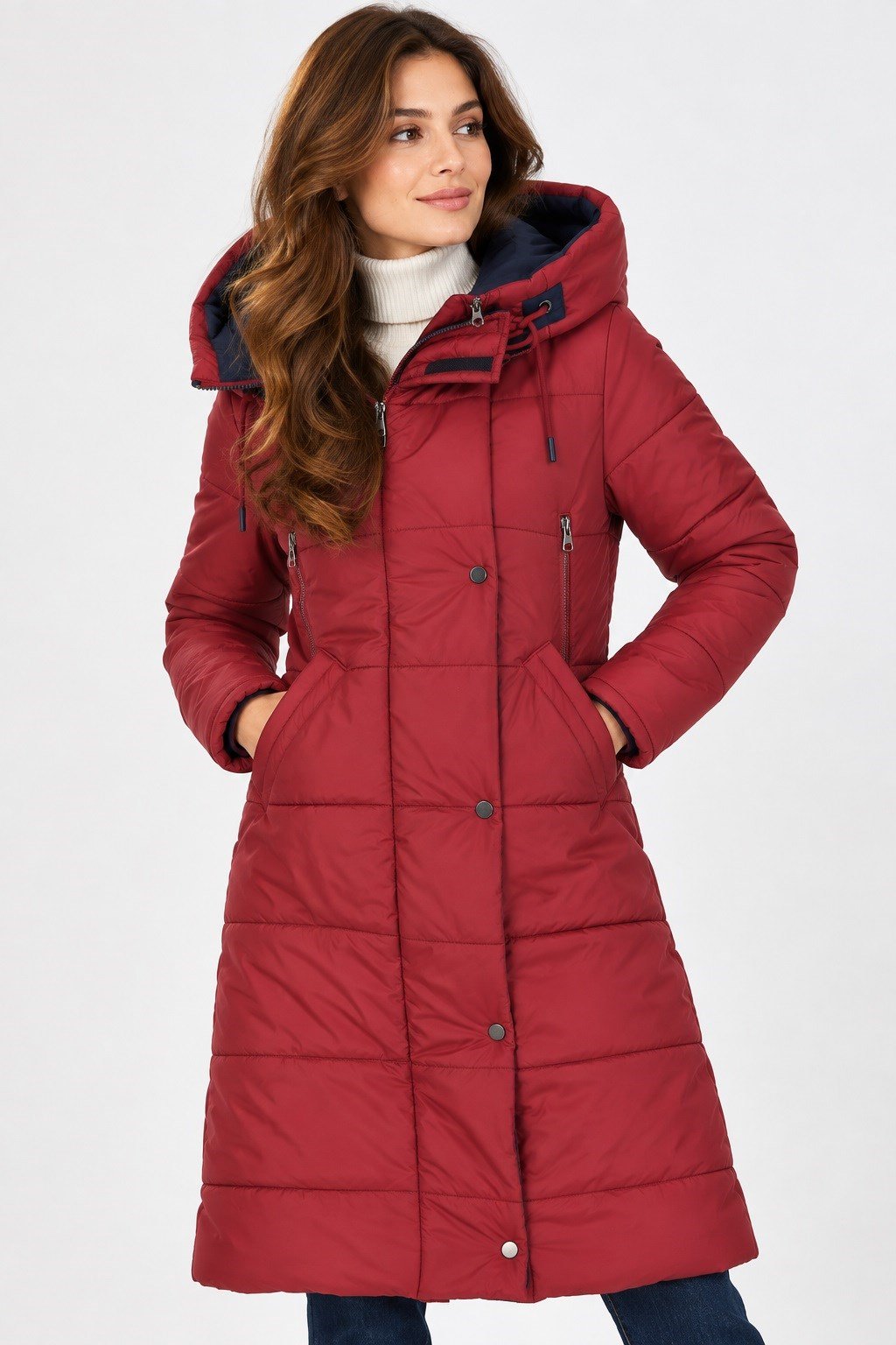 Z9738 DEWBERRY BAYAN KABAN-BORDO OPTİK