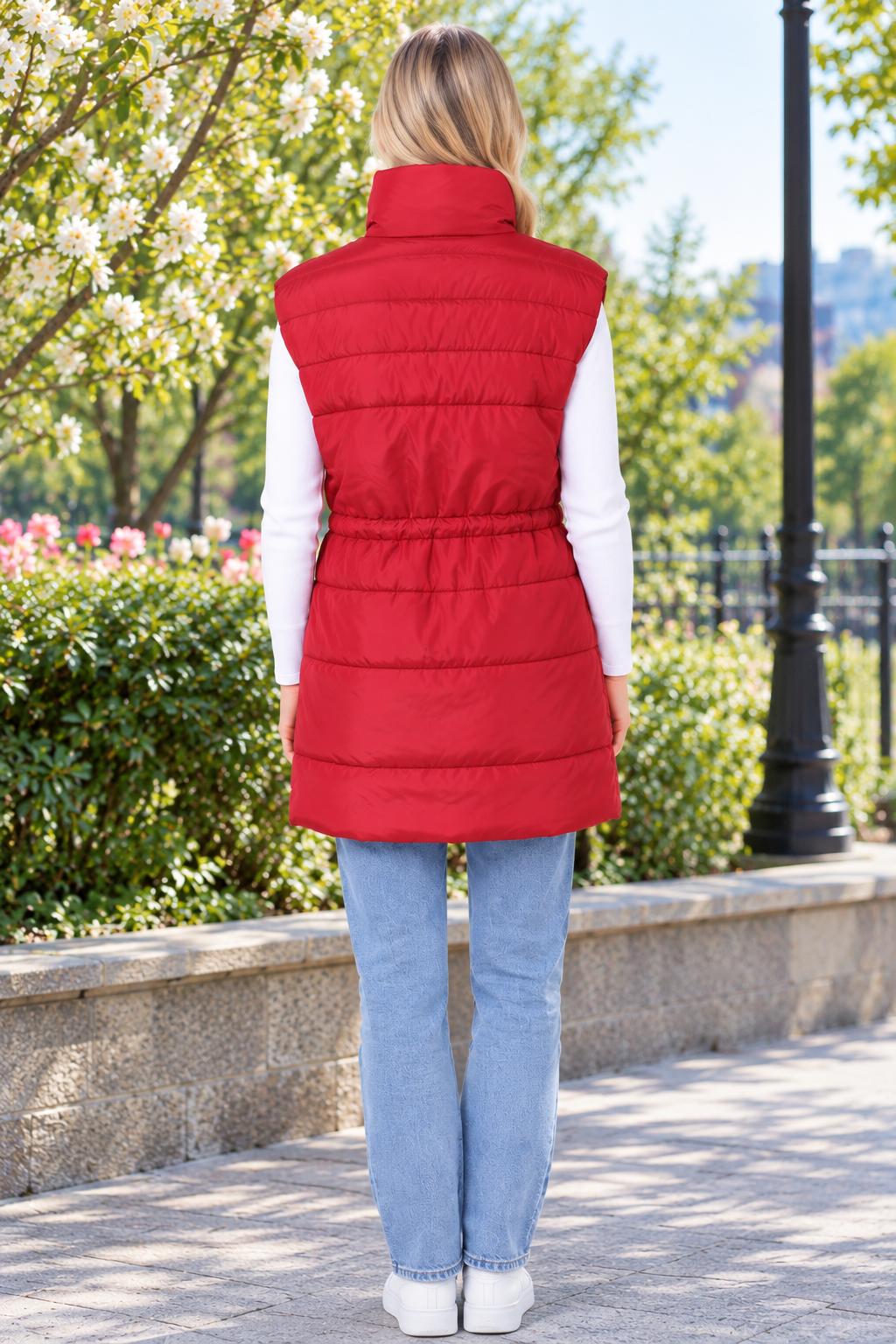 Z9747 DEWBERRY BAYAN YELEK-BORDO OPTİK