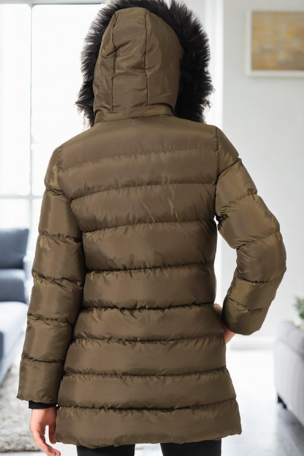 Z9763 DEWBERRY BAYAN KABAN-HAKİ