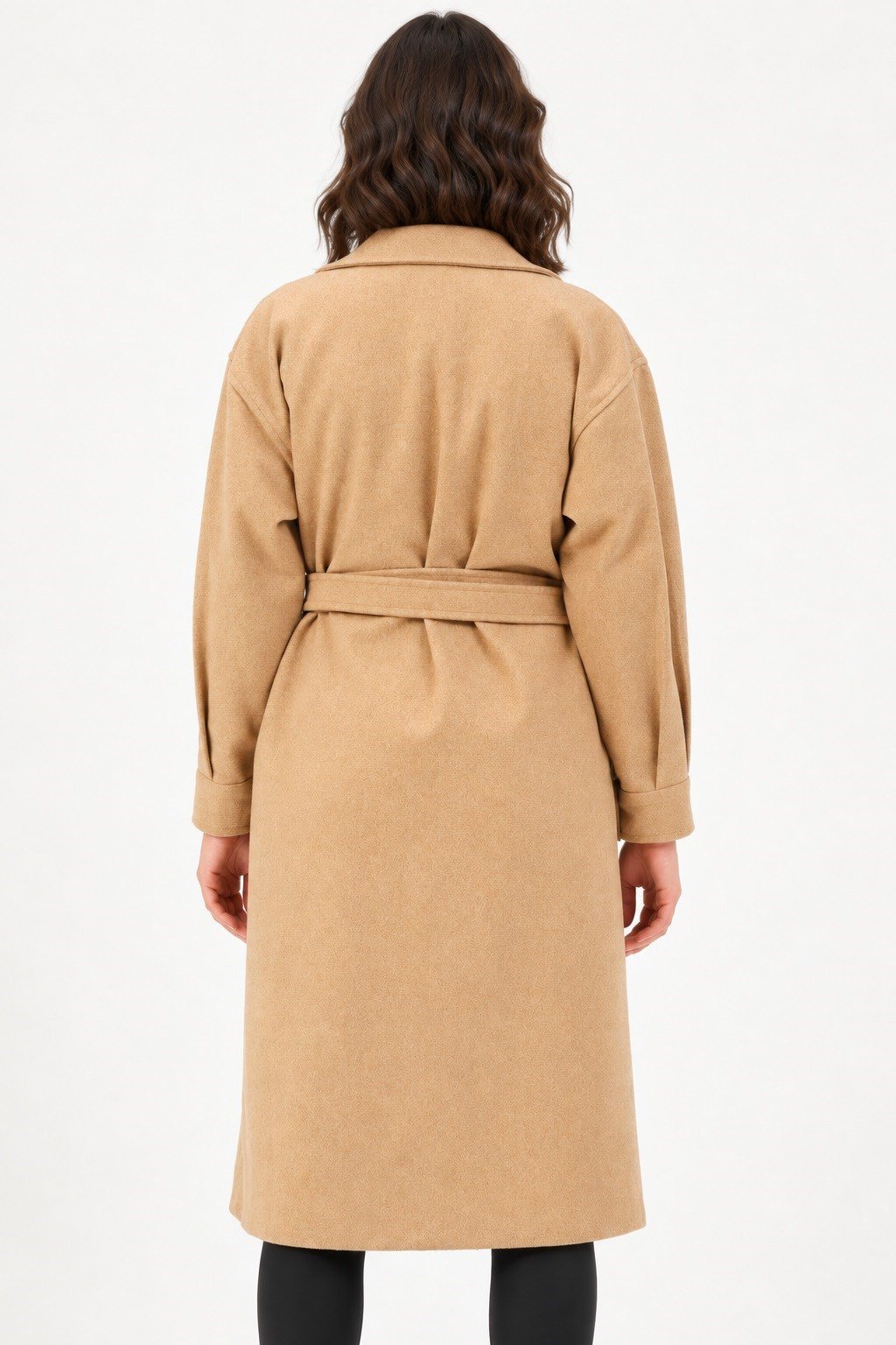 Z9777 DEWBERRY BAYAN PALTO-CAMEL-1