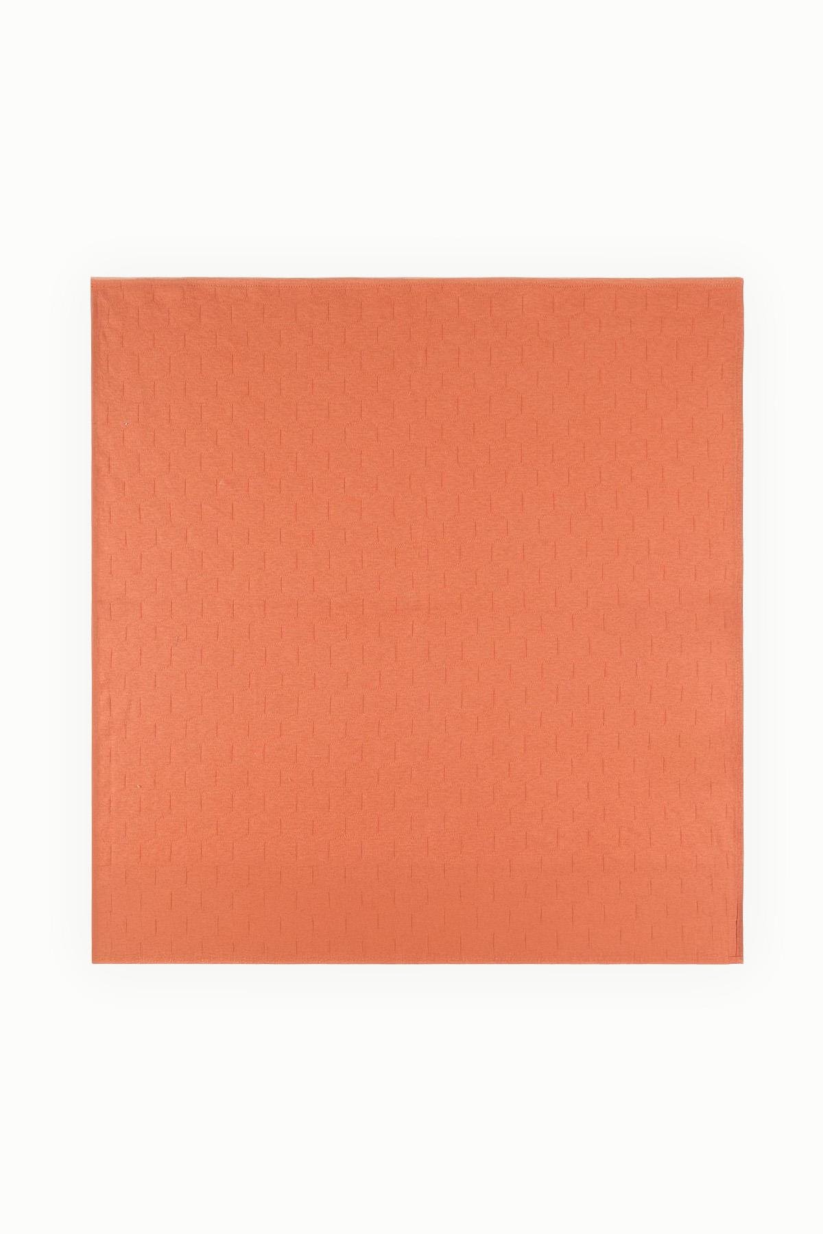 Uygun Bebe2'li Pamuklu Müslin Örtü 70x70 cm Gri - KiremitMüslin Örtüler