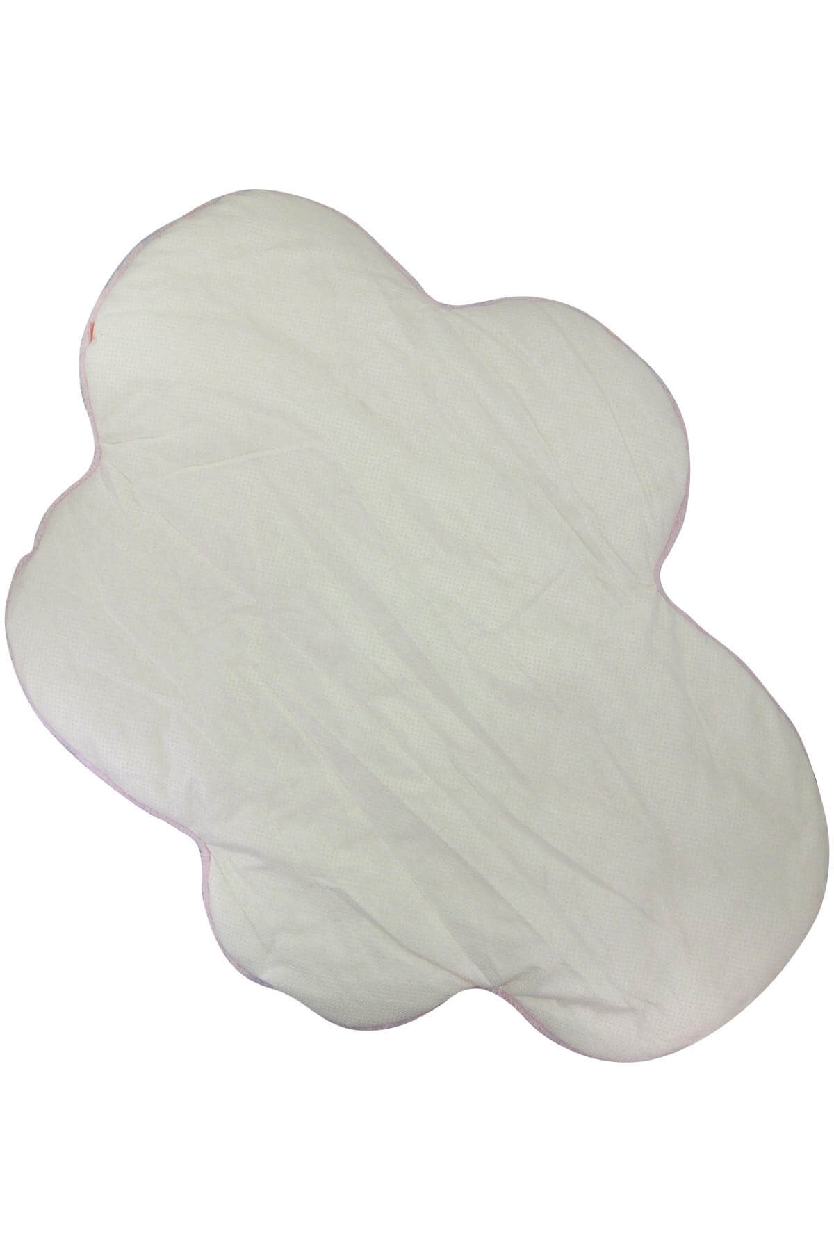 Bebek Emekleme Minderi Bulut Emekleme Minderi Oyun Matı 75x95x5 cm Pembe Uygun Bebe