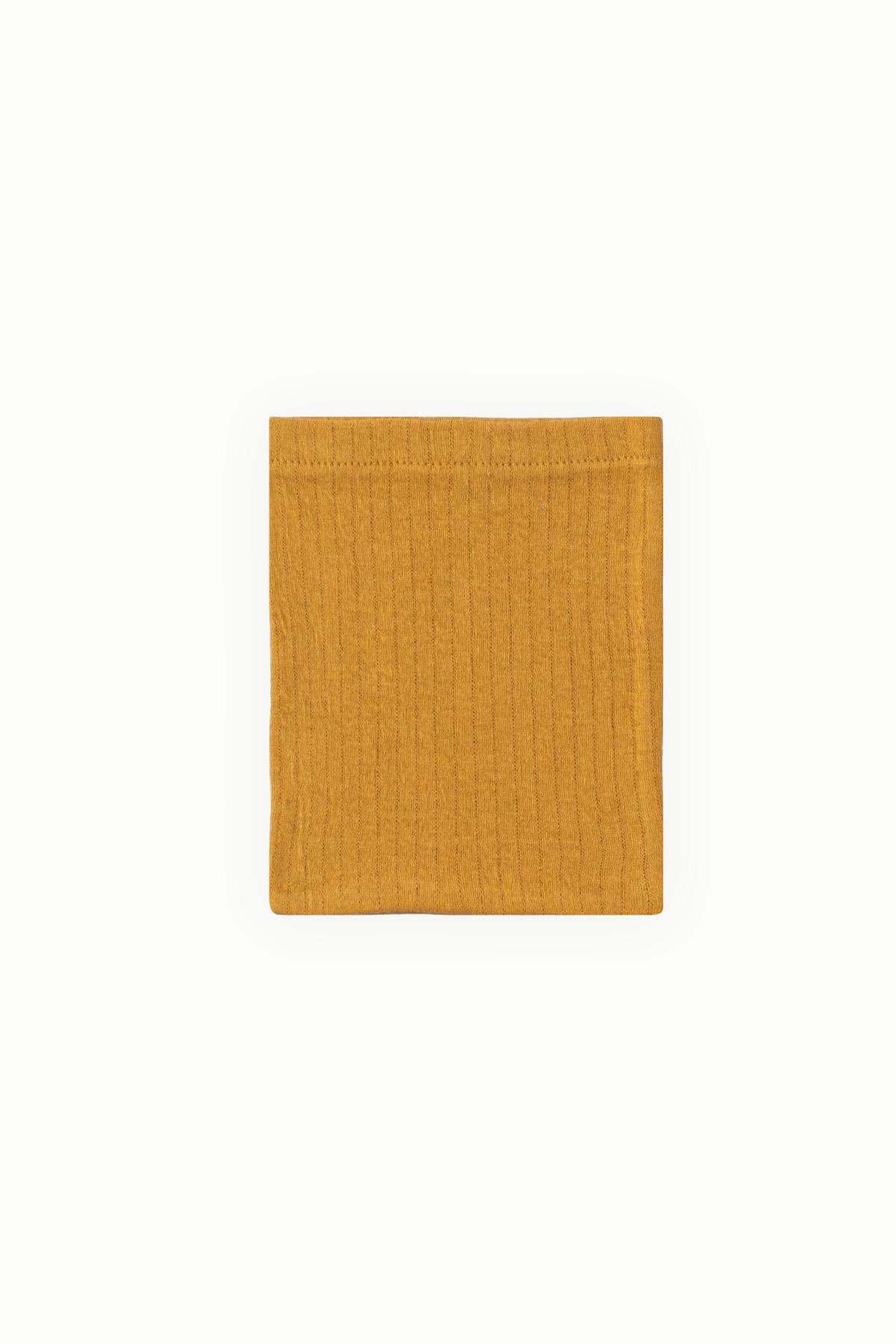 BouminiBebek Müslin Kese HardalHavlu & Bornoz