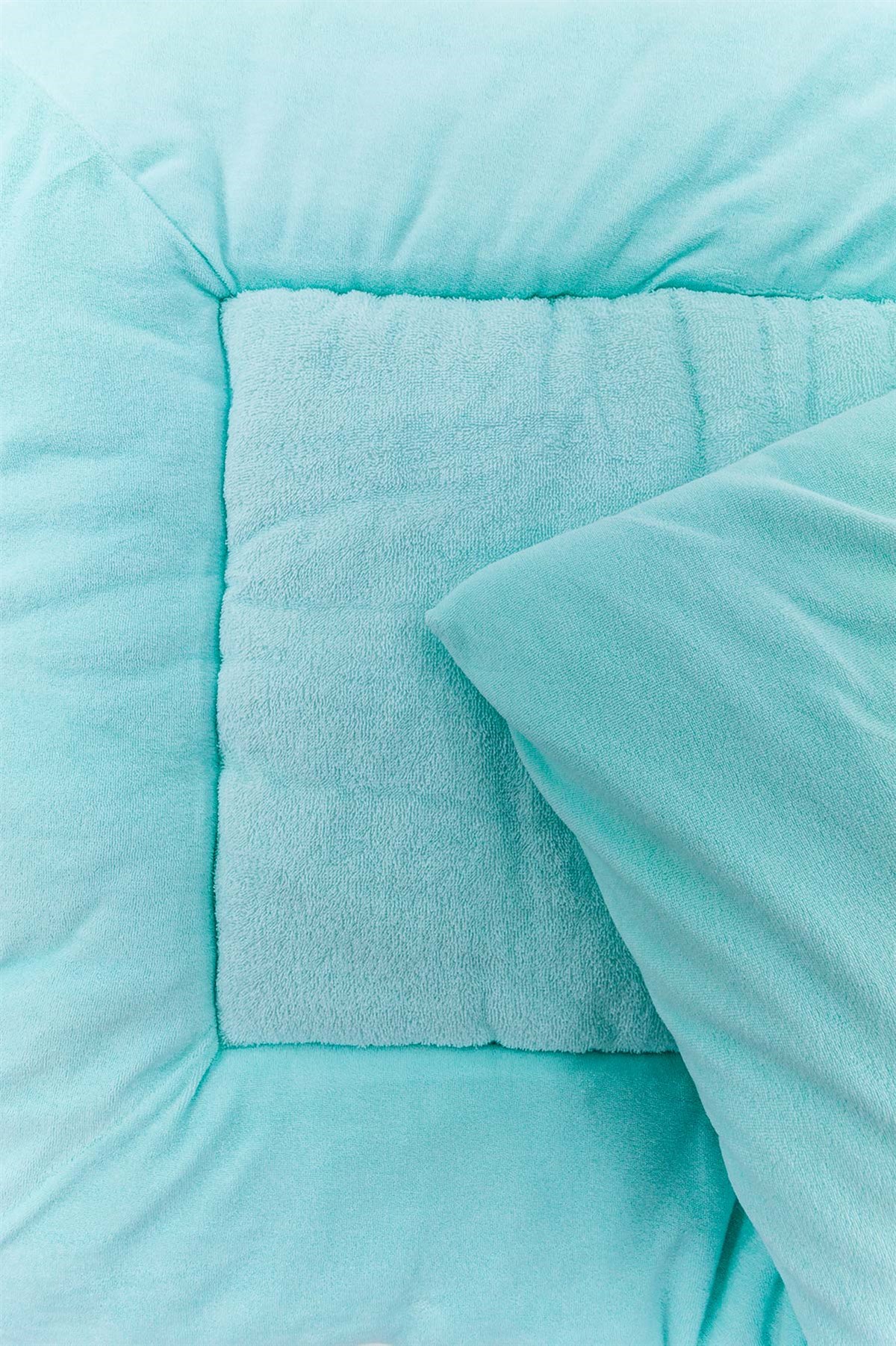 Bebek Oyun Minderi Desensiz Bebek Oyun & Emekleme Minderi 75*95 cm Uygun Bebe