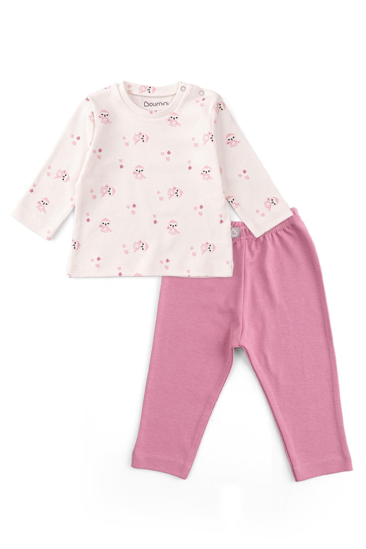 Boumini Bebek ve Çocuk Pijama Takımı Pembe Miskin |  Uygunbebe.comErkek Bebek Pijama Takımı Boumini Bebek ve Çocuk Pijama Takımı Pembe Miskin Boumini
