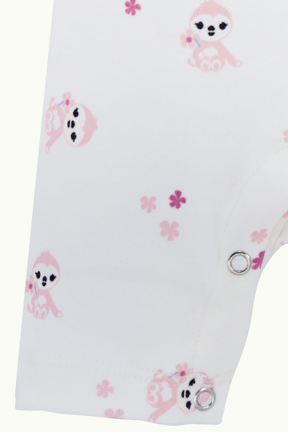 Boumini Kız Bebek Kısa Kollu Şort Tulum Pembe MiskinTulum Boumini Kız Bebek Kısa Kollu Şort Tulum Pembe Miskin Doğal Kumaş Pamuk Boumini