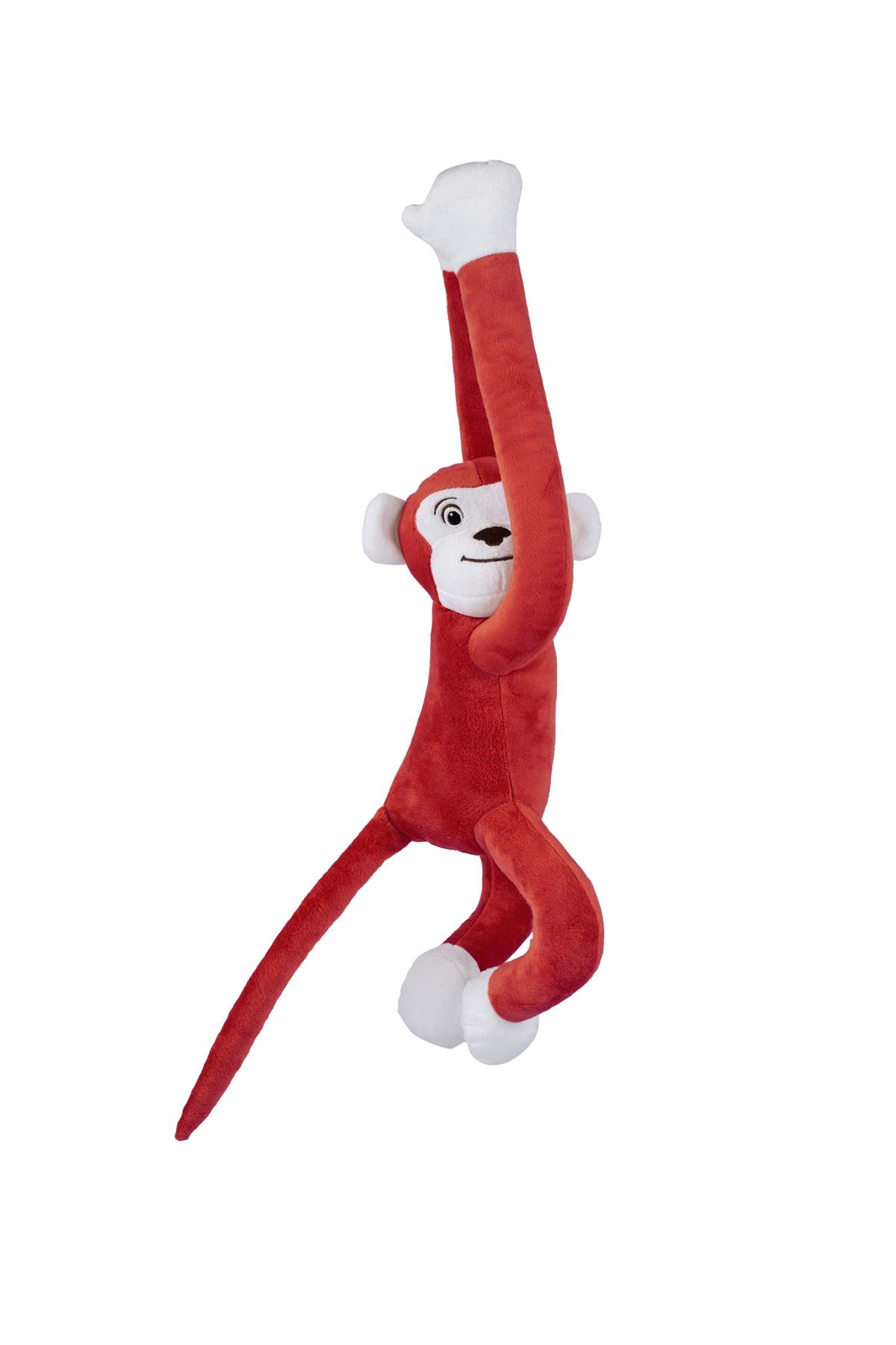 Boumini Toys Boyuna Sarılan Maymun Kırmızı Elleri Çıtçıtlı 55 cmOYUNCAK Boumini Toys Boyuna Sarılan Pelüş Maymun Kırmızı Elleri Çıtçıtlı 55 cm Boumini