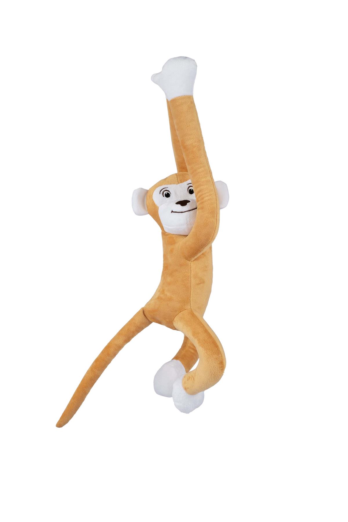 Boumini Toys Boyuna Sarılan Maymun Rattan Elleri Çıtçıtlı 55 cmOYUNCAK Boumini Toys Boyuna Sarılan Pelüş Maymun Rattan Elleri Çıtçıtlı 55 cm Boumini