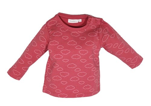 Bulut Desenli Unisex Bebek Tişörtü