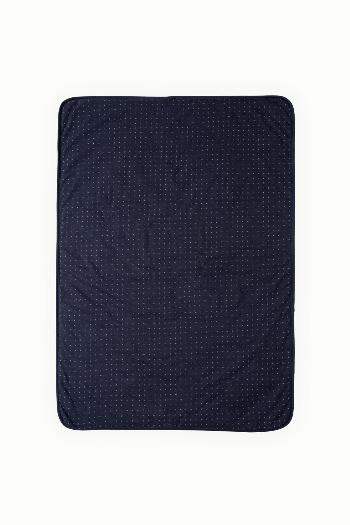 Uygun Bebeİçi Welsoft Peluş Bebek Battaniyesi Lacivert 75x100 cm Battaniye