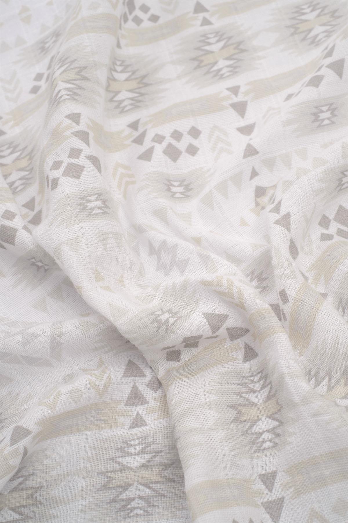 Müslin Örtü 120x120 cm Doğal Pamuk Müslin Ebruli YeşilMüslin Örtüler Pamuk Müslin Örtü Battaniye 120x120 cm Apawi Gri Boumini