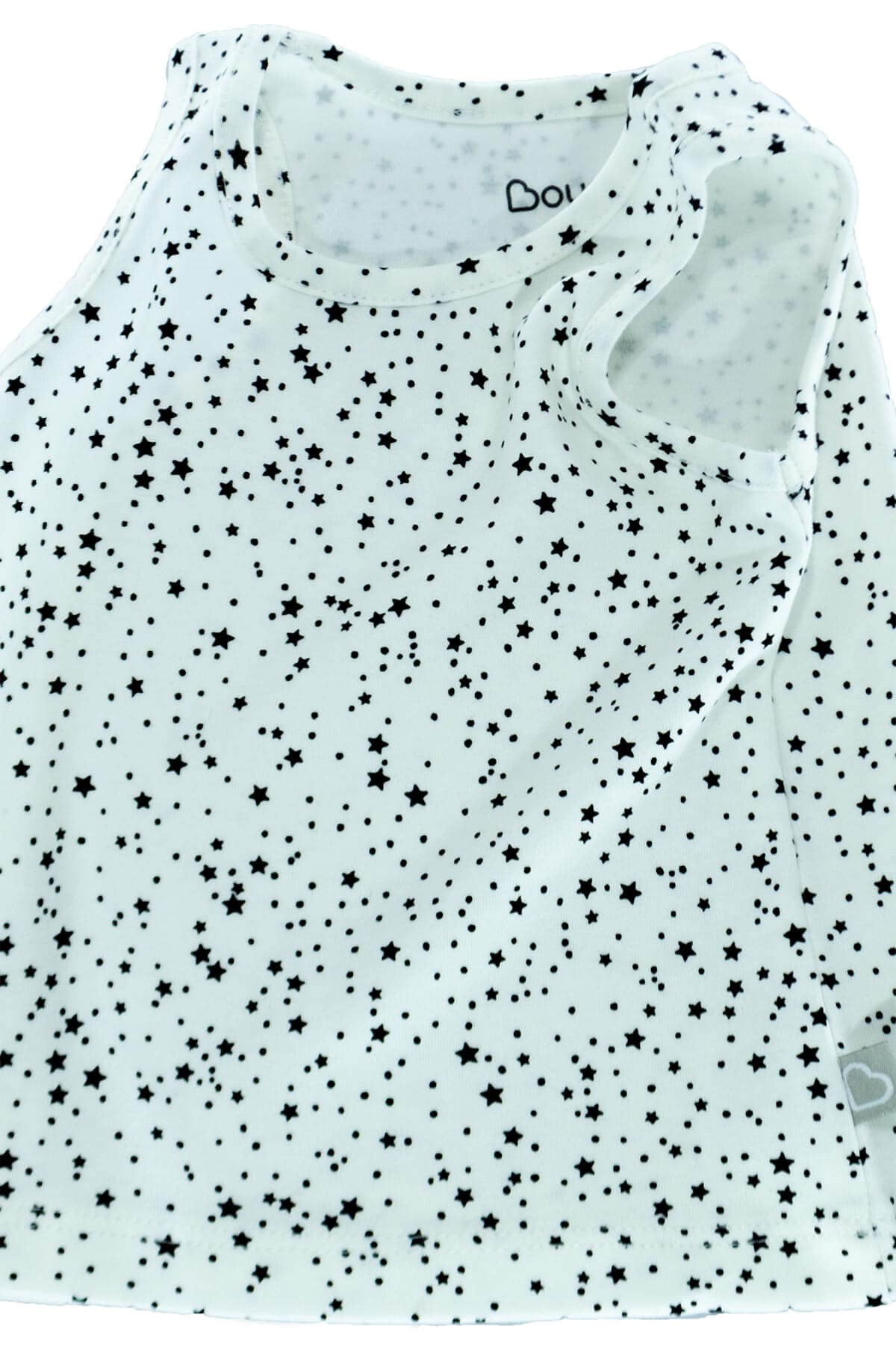 Tişört Boumini Bebek Çocuk Askılı Tişört Yıldız Tozu Boumini