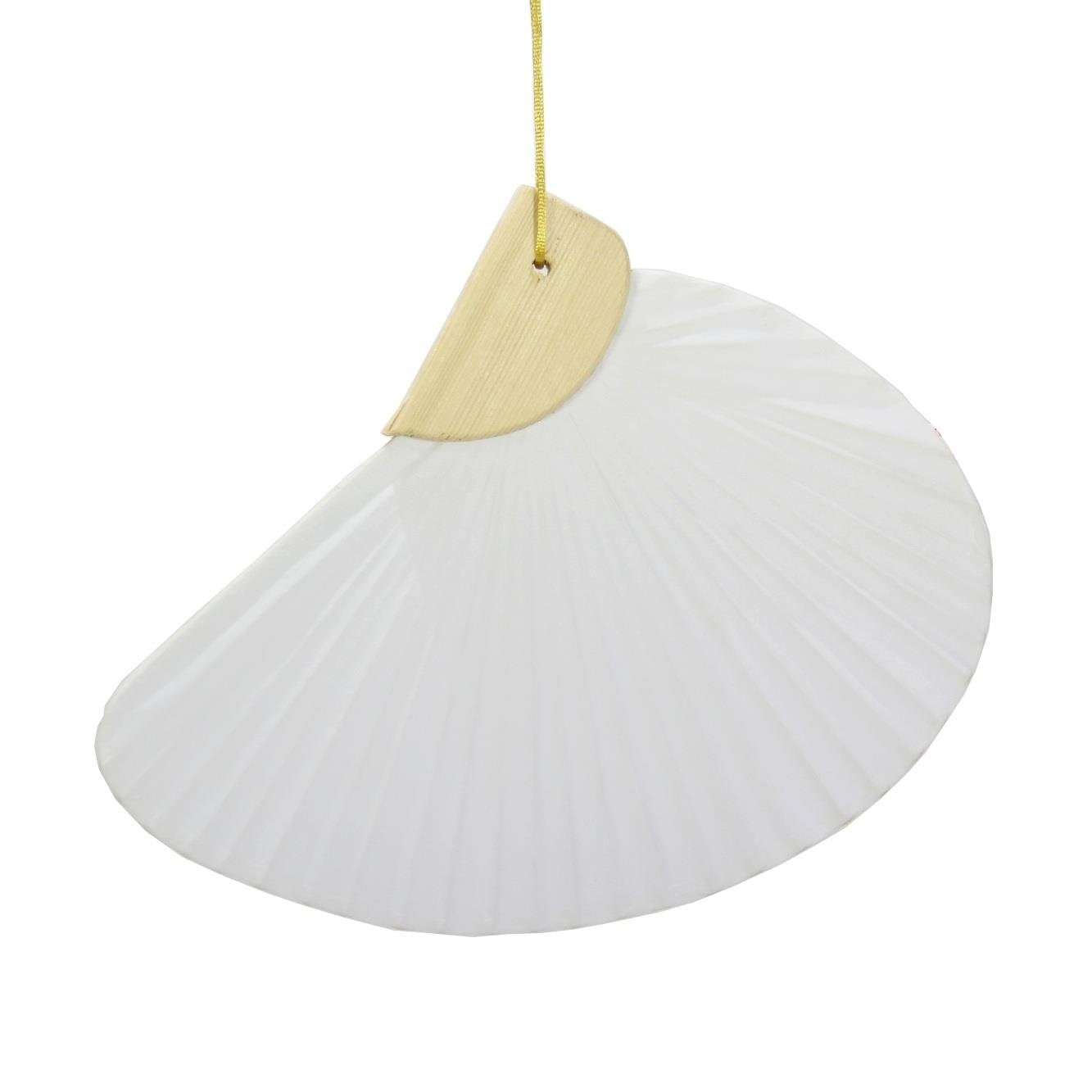 Beyaz Yelpaze İstiridye Model 18 cm - Organizasyon