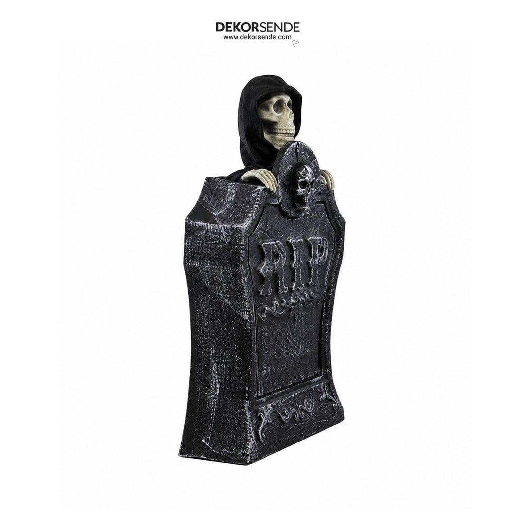 Cadılar Bayramı RIP Mezar Taşı Dekoru 40 cm - Halloween
