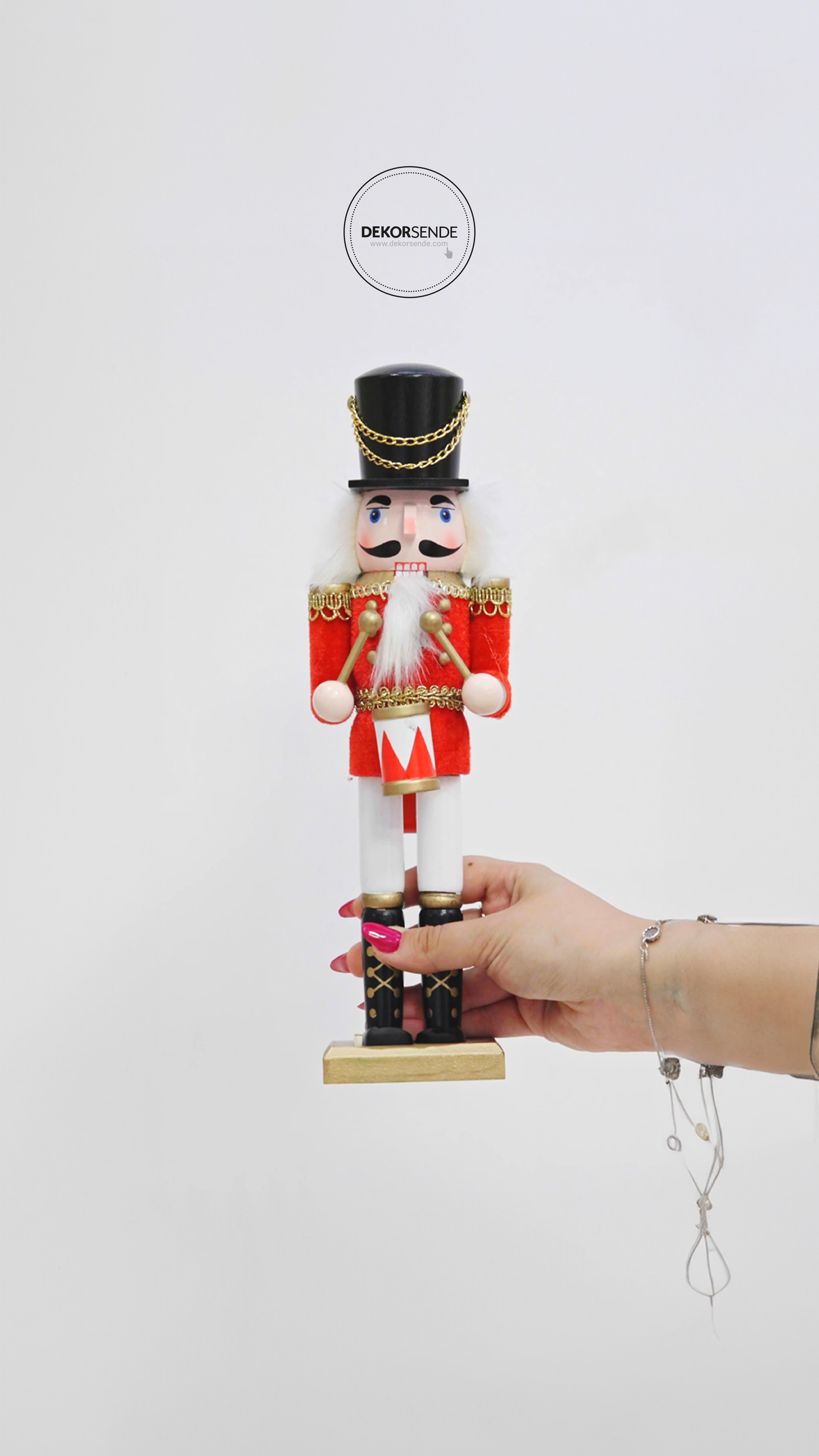 Kurşun Asker Trampet Model 30 cm - Noel Baba ve Figürler
