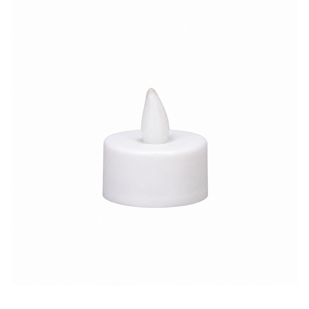 Plastik Pilli Mum Beyaz 3 cm - Kategorisiz