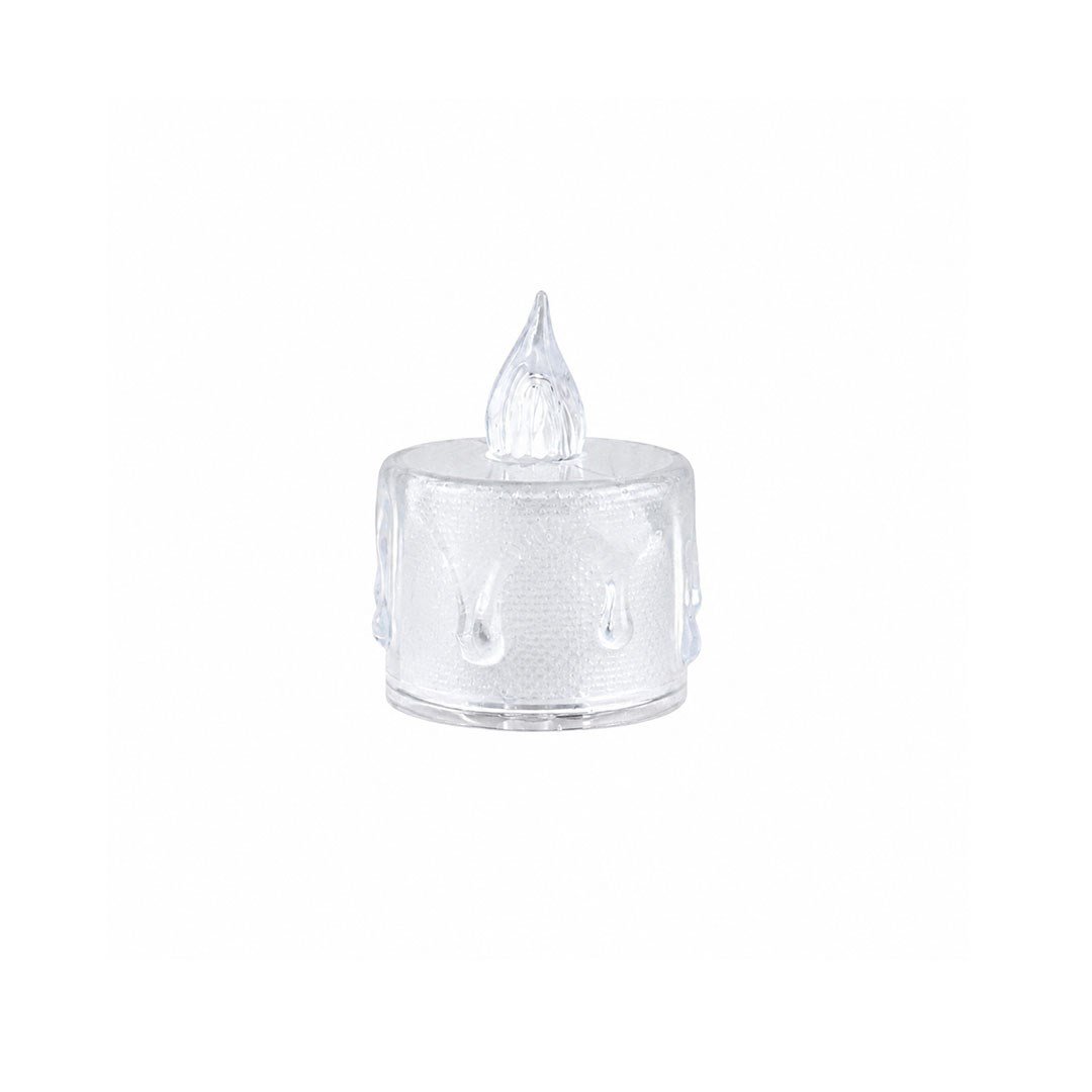 Plastik Pilli Mum Şeffaf 3 cm - Kategorisiz