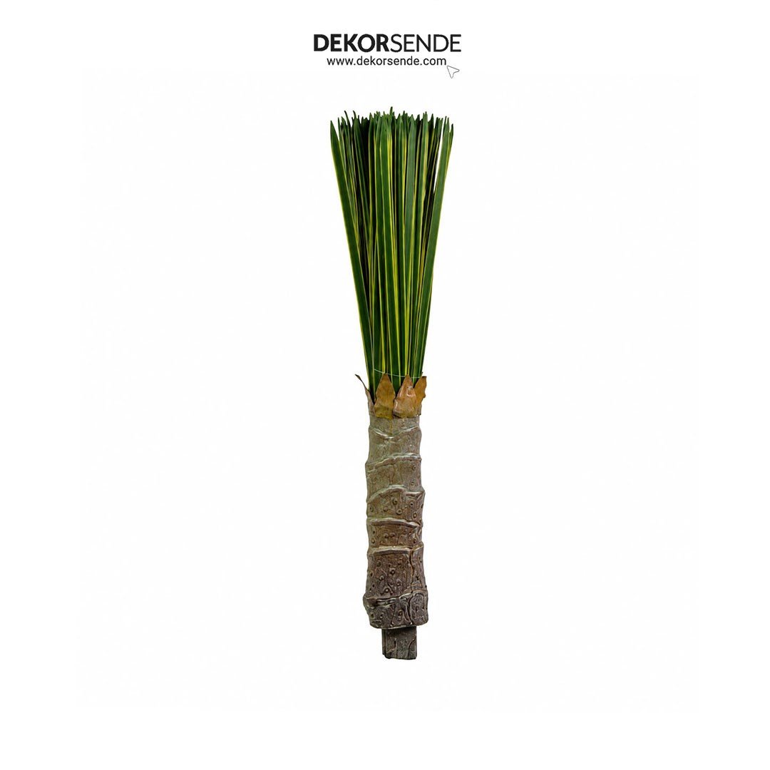Saksısız Yapay Yucca Filamentosa Ağaç Sarı Yeşil 65 cm - Kategorisiz