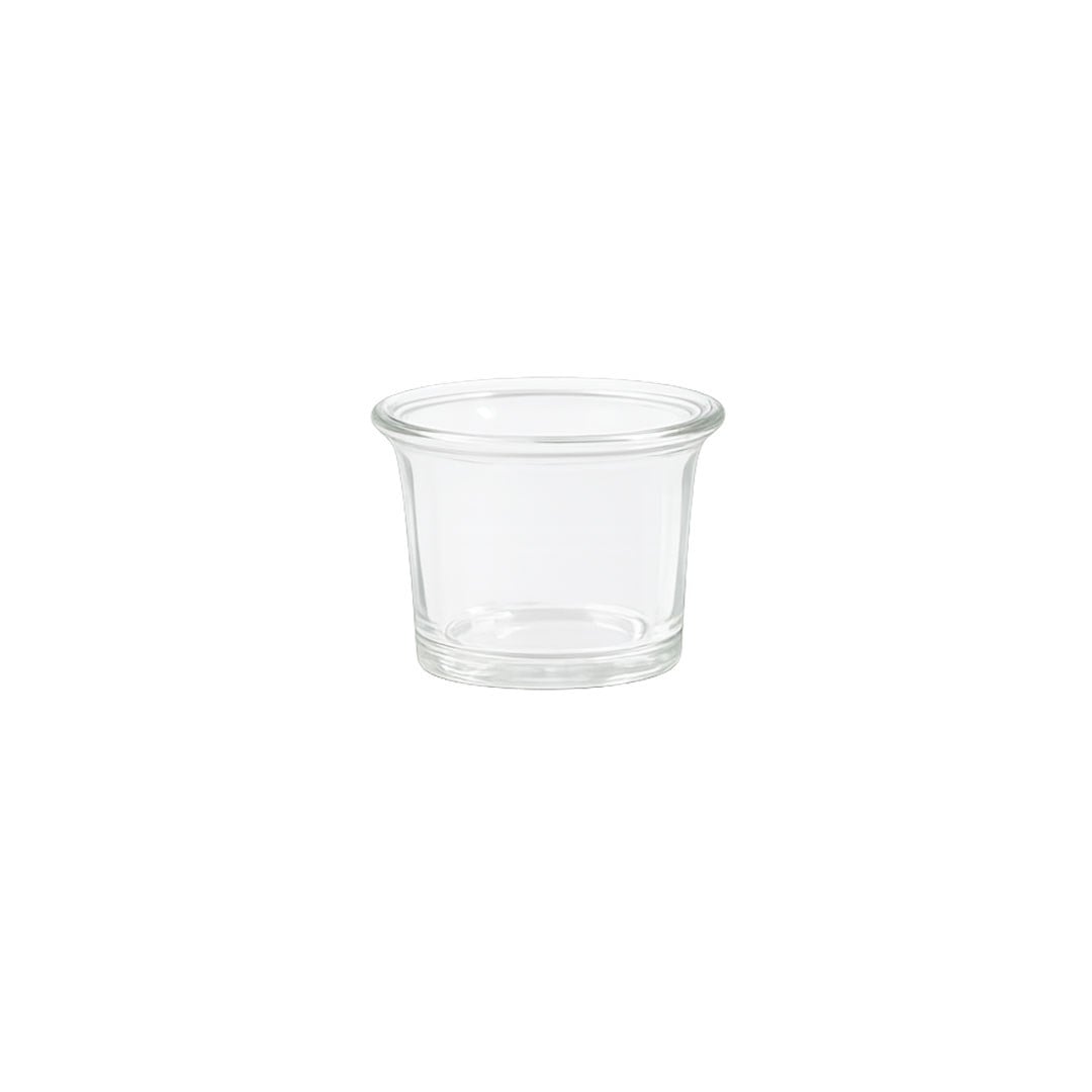 Silindir Cam Tealight Mumluk Şeffaf 5 cm - Kategorisiz