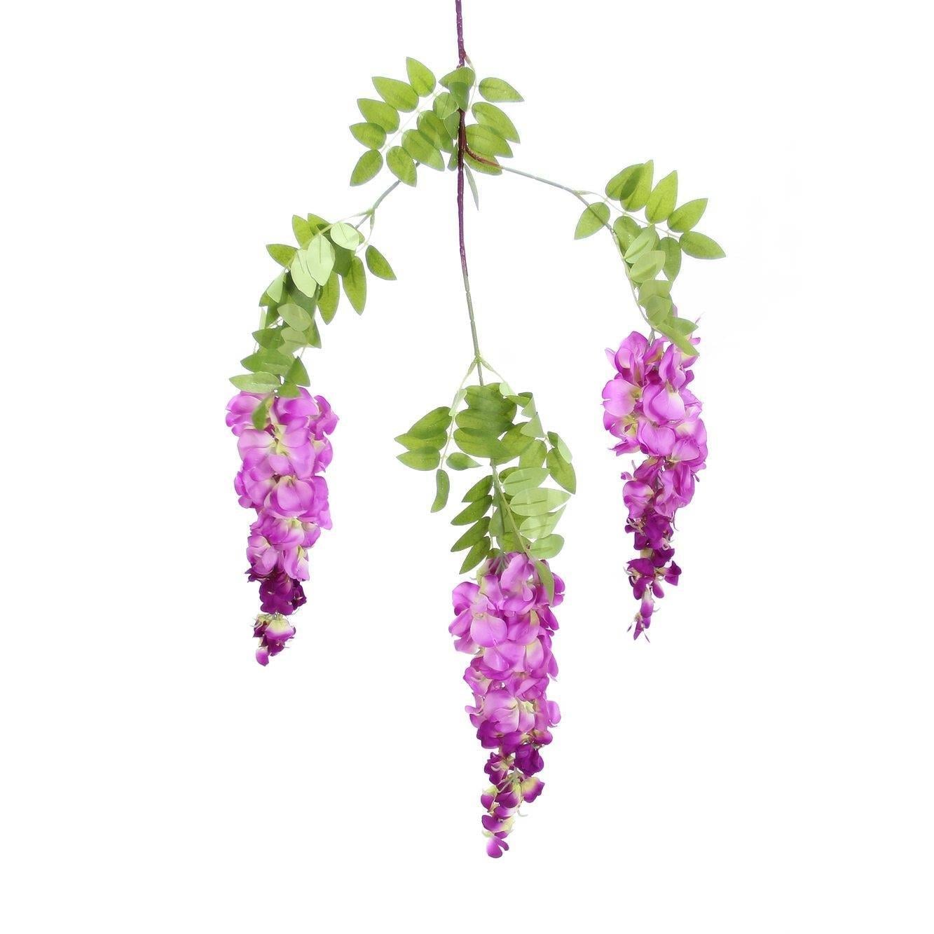 Yapay Akasya Sarkıt Fuşya 105 cm - Yapay Sarmaşıklar