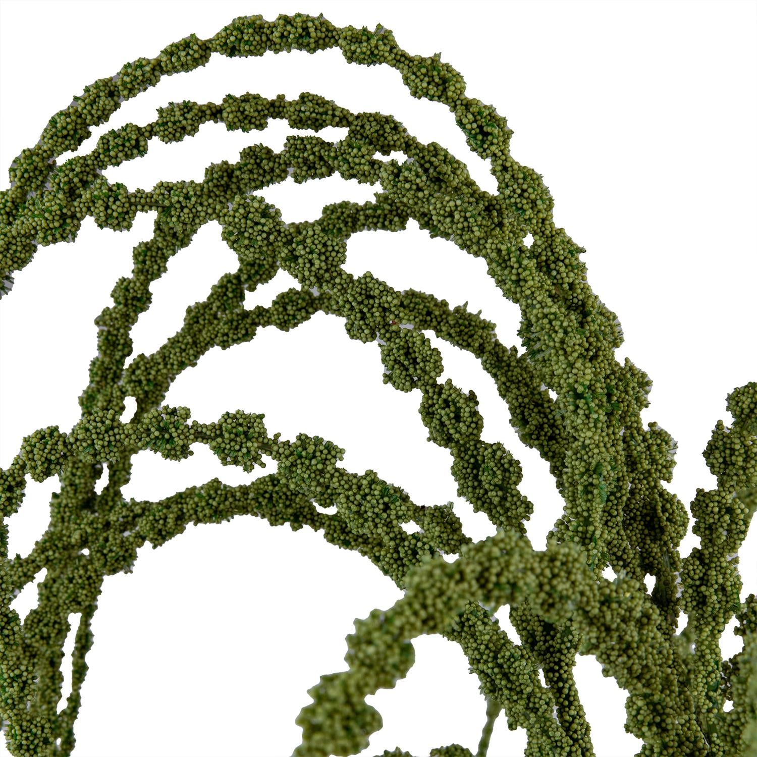 Yapay Amarantus (Amaranthus) Demeti Yeşil 85 cm - Yapay Yeşillik Demetleri