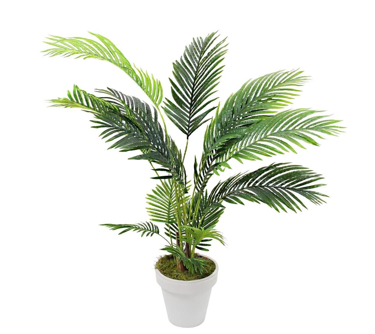 Yapay Areka (Areca) Palmiye Ağaç 5 li 135 cm - Yapay Egzotik Ağaçlar