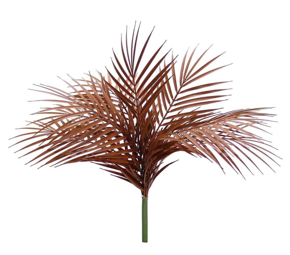 Yapay Areka (Areca) Palmiye Demet Kahverengi 50 - Yapay Yeşillik Demetleri