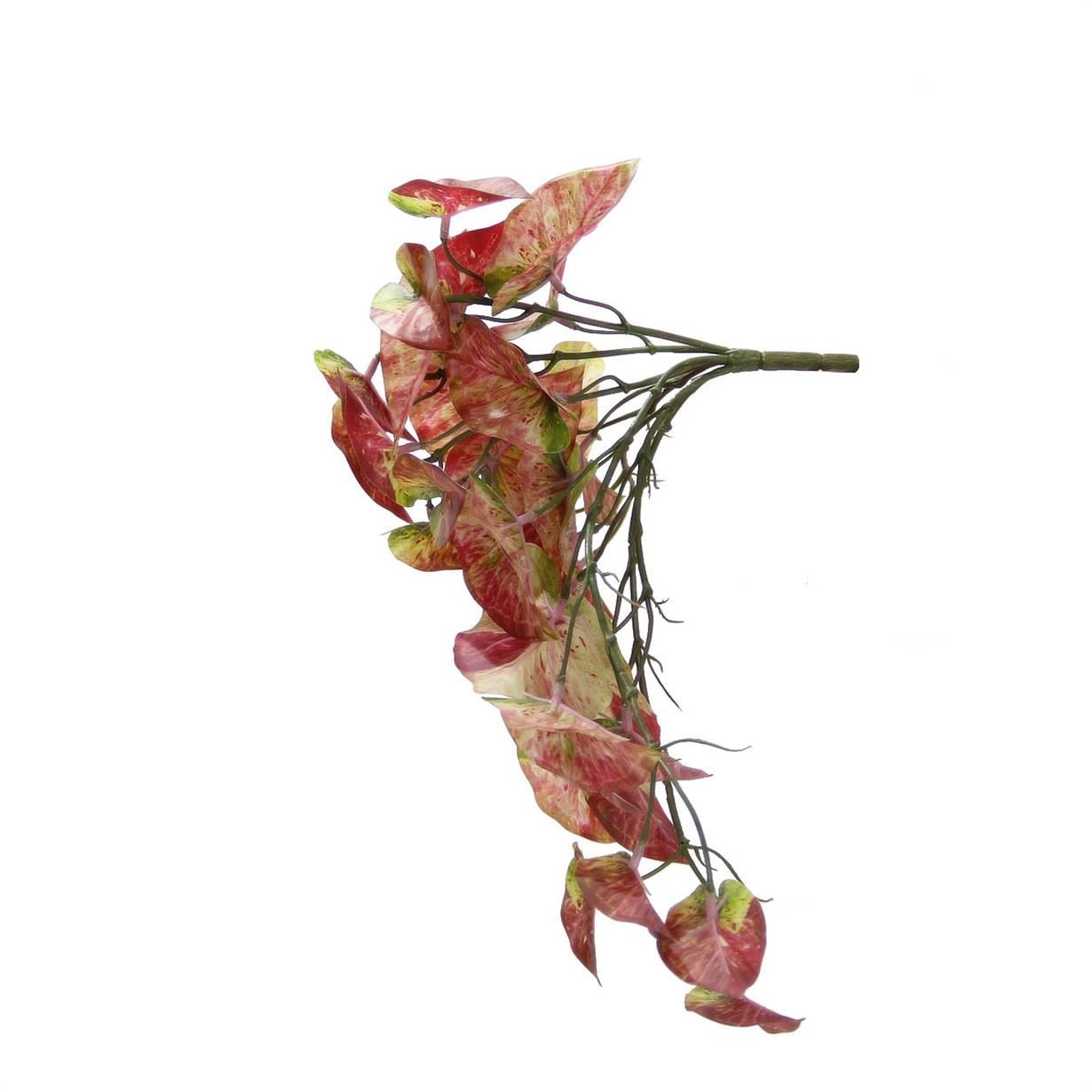 Yapay Caladium Sarmaşık Demet 40 cm - Yapay Sarmaşıklar