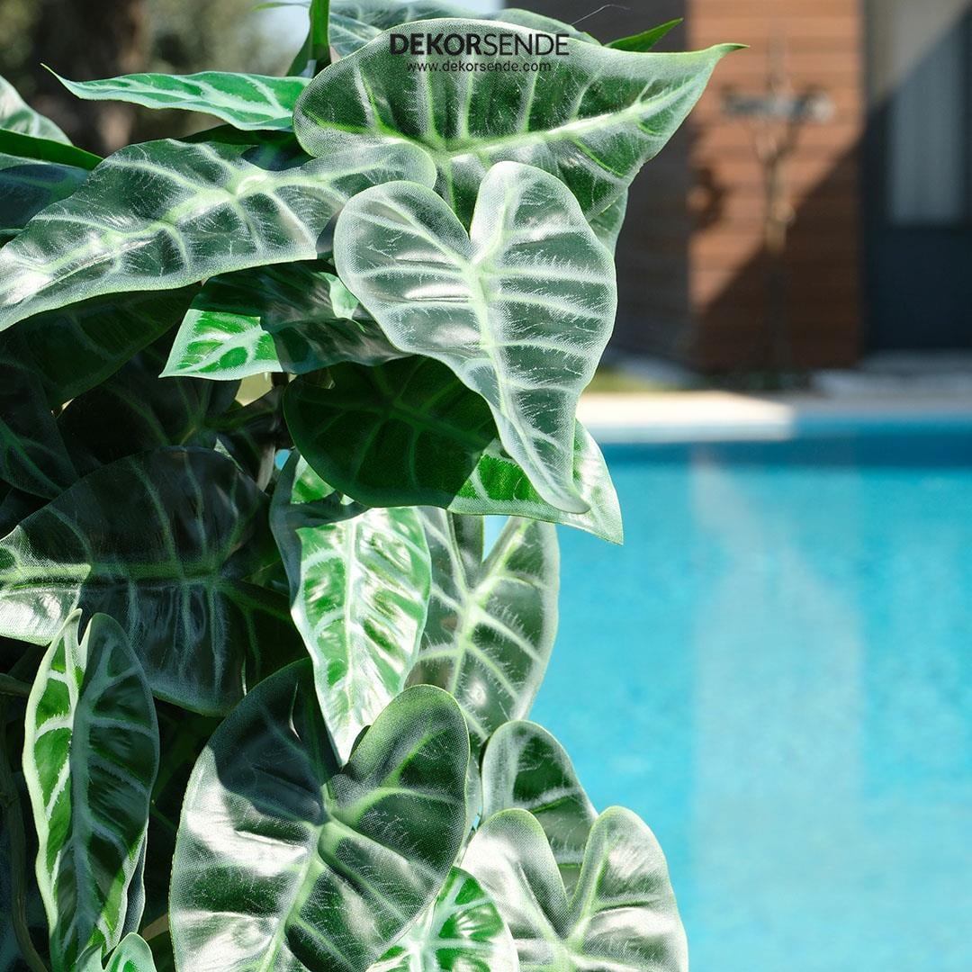Yapay Caladium Sarmaşık Demeti 55 cm - Yapay Sarmaşıklar