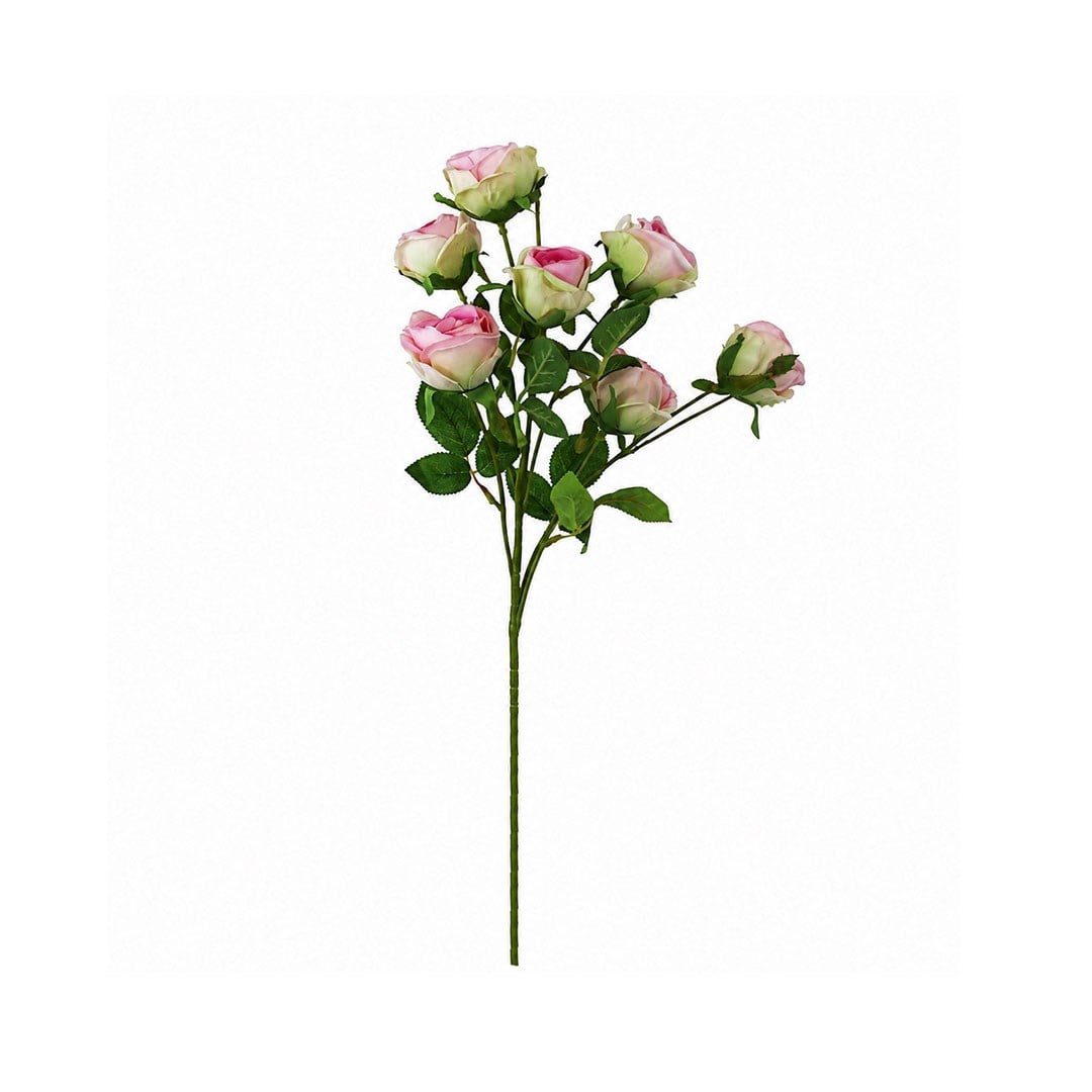 Yapay Çardak Gül Demet Pembe 50 cm - Yapay Çiçek Dalları ve Demetleri