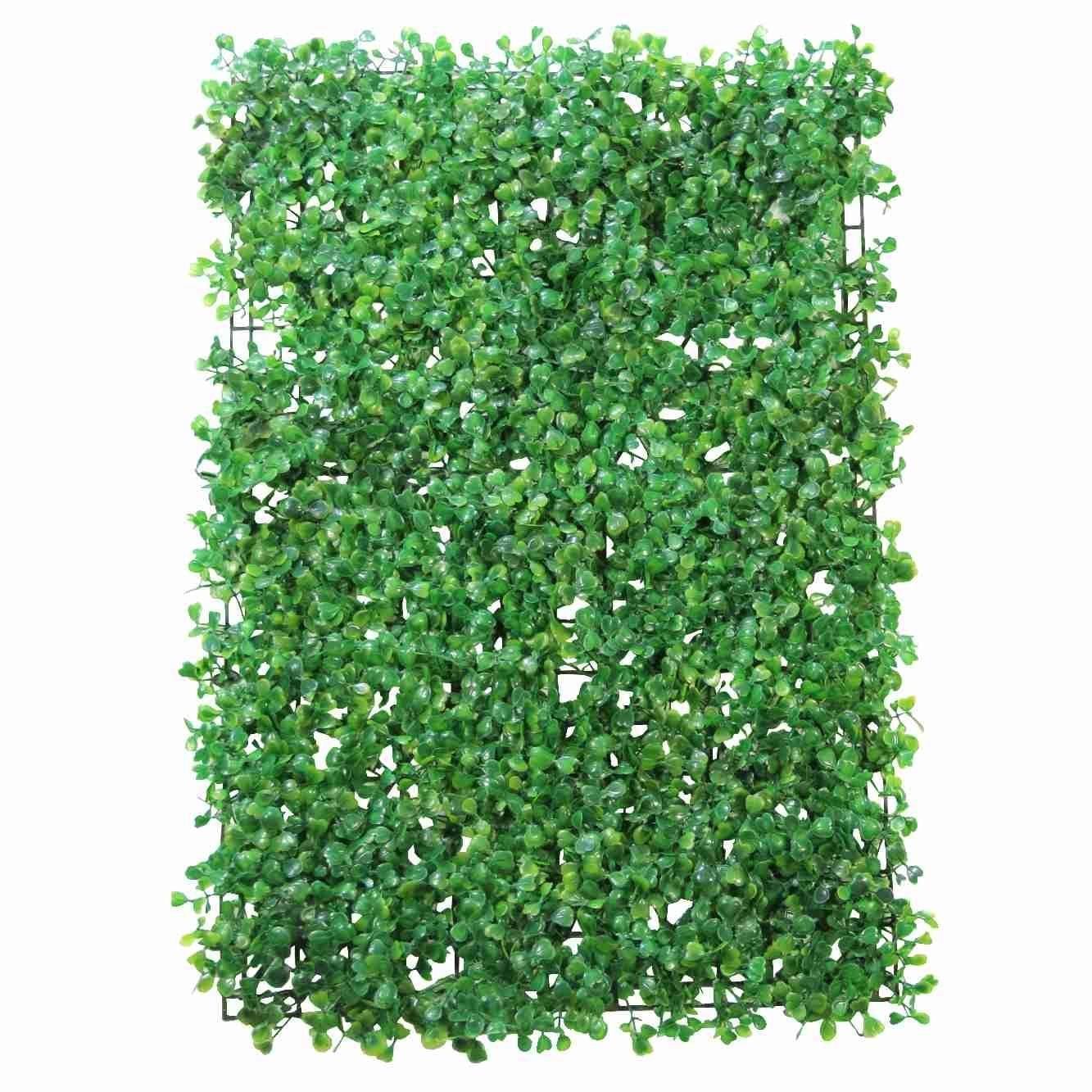 Yapay Çim Plaka Şimşir Model 2 40x60 cm Eko - Dikey/Yatay Bahçe Plakalar