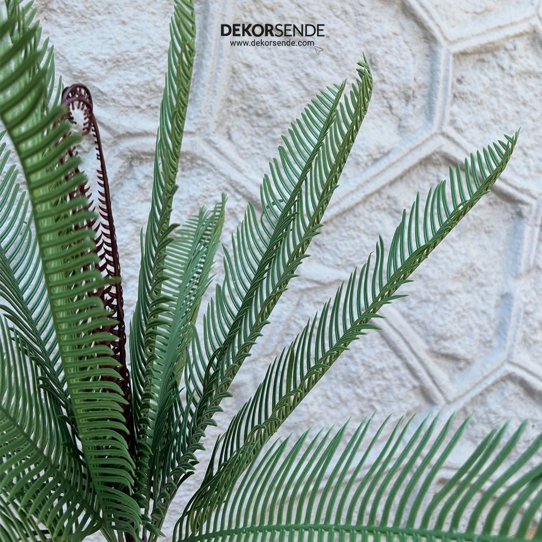 Yapay Cycas Demet Yeşil 60 cm - Yapay Yeşillik Demetleri