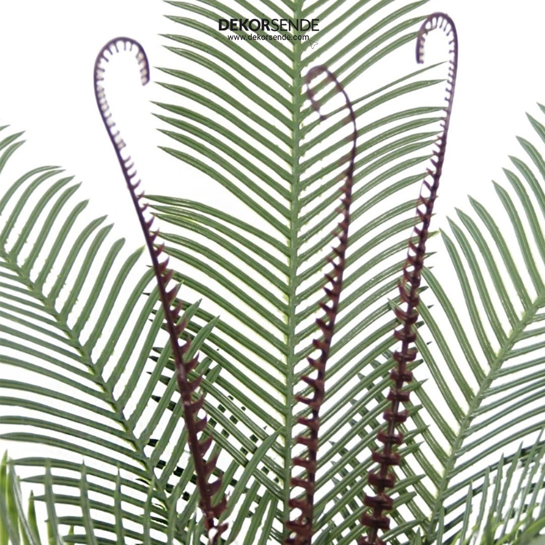 Yapay Cycas Demet Yeşil 60 cm - Yapay Yeşillik Demetleri