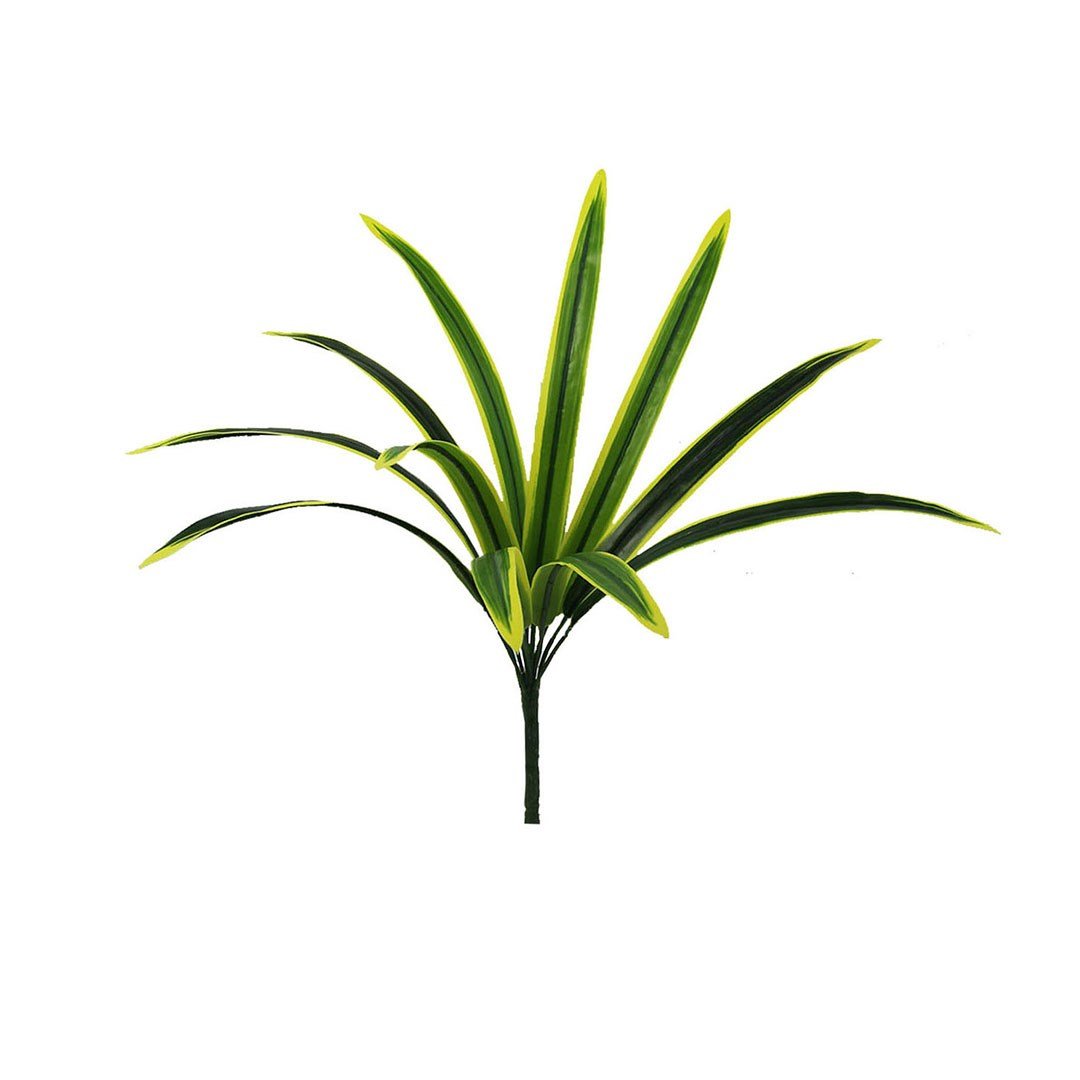 Yapay Dracena Demet Sarı Yeşil 50 cm - Yapay Yeşillik Demetleri