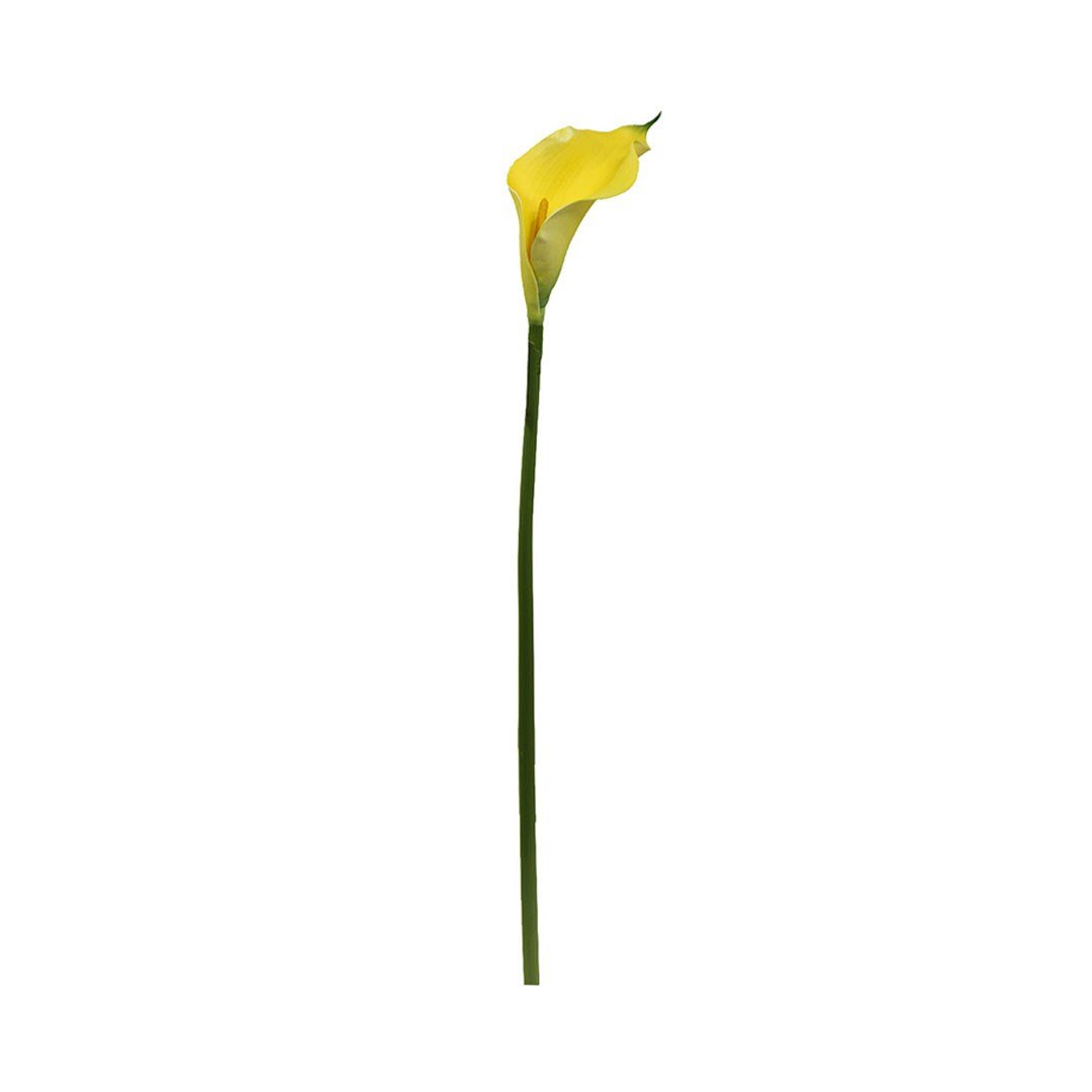 Yapay Gala Dal Mini Sarı 45 cm - Yapay Çiçek Dalları ve Demetleri