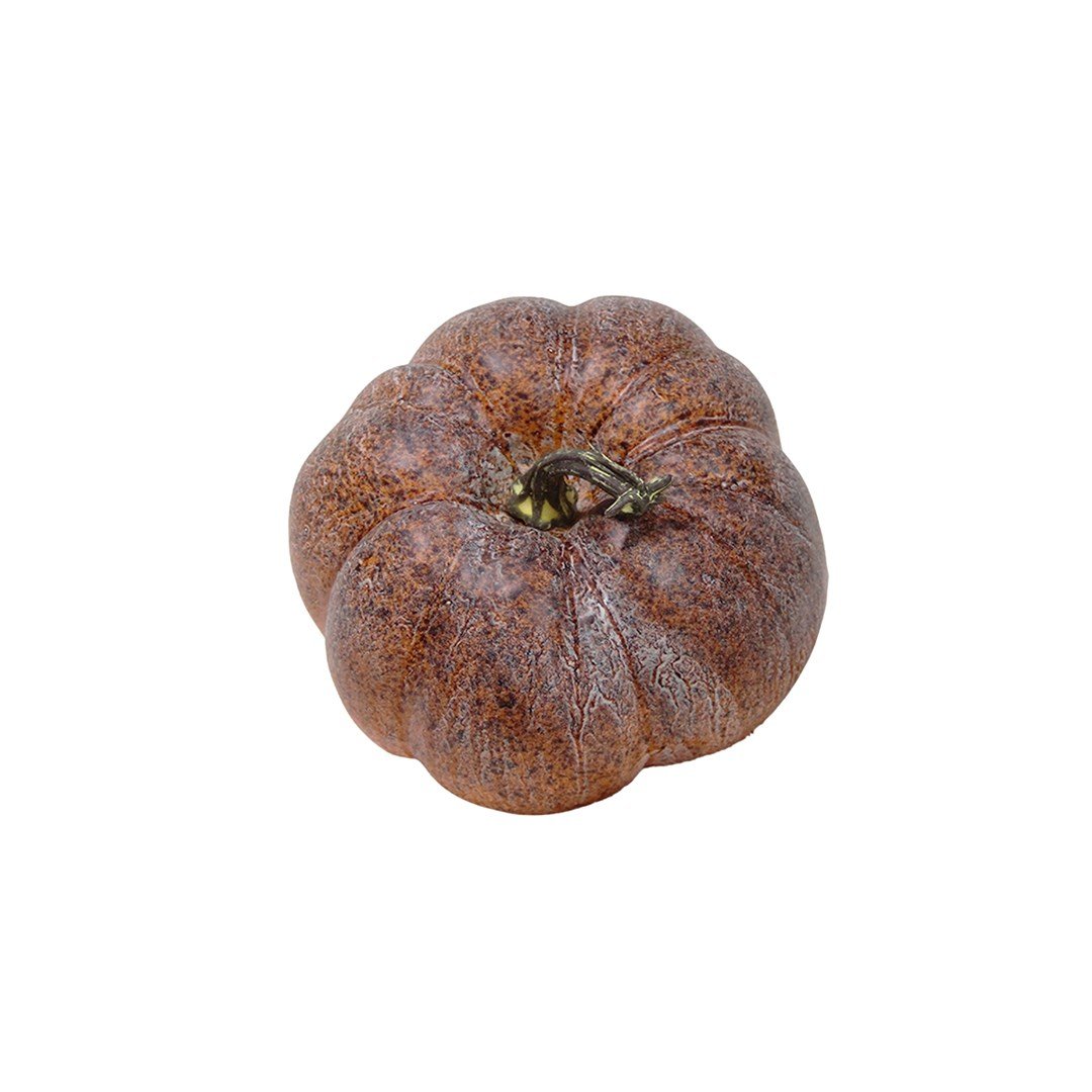 Yapay Kabak Küçük Boy Kızıl 15 cm - Yapay Meyveler