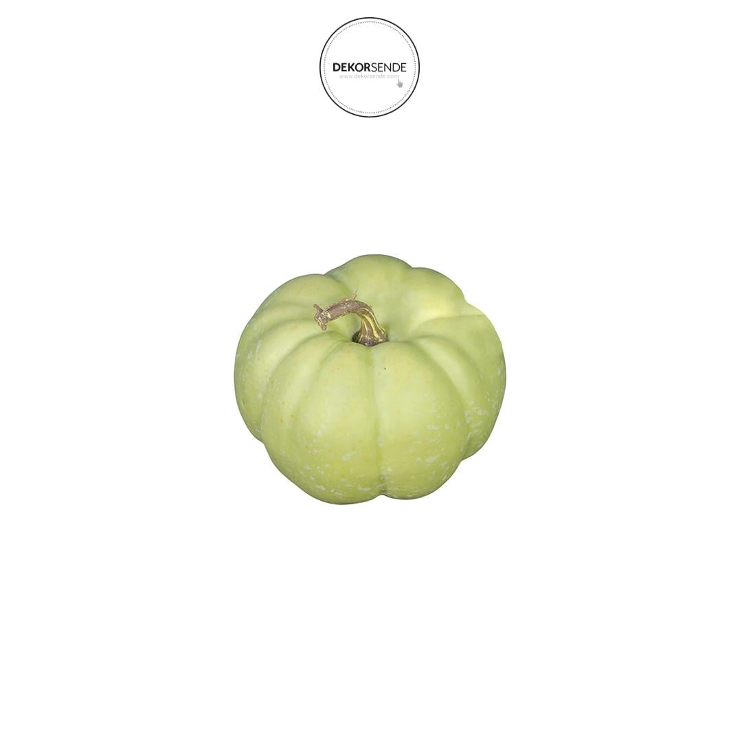 Yapay Kabak Küçük Boy Yeşil 12 cm - Yapay Meyveler