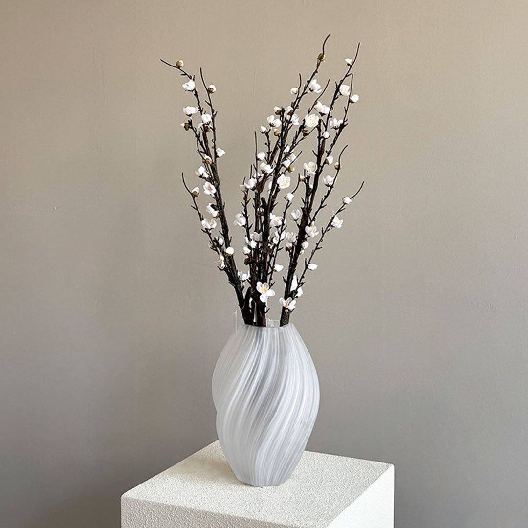 Yapay Kiraz (Sakura) Dal Beyaz 65 cm - Yapay Çiçek Dalları ve Demetleri