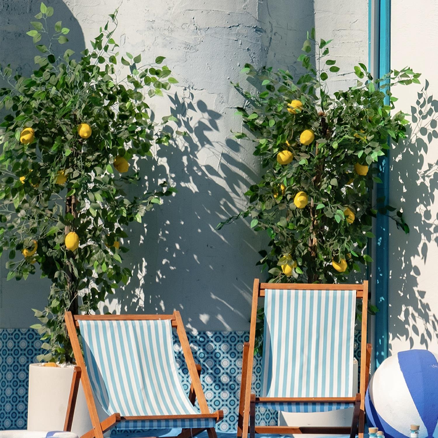Yapay Limon Ağacı 170 cm - Yapay Meyveli Ağaçlar