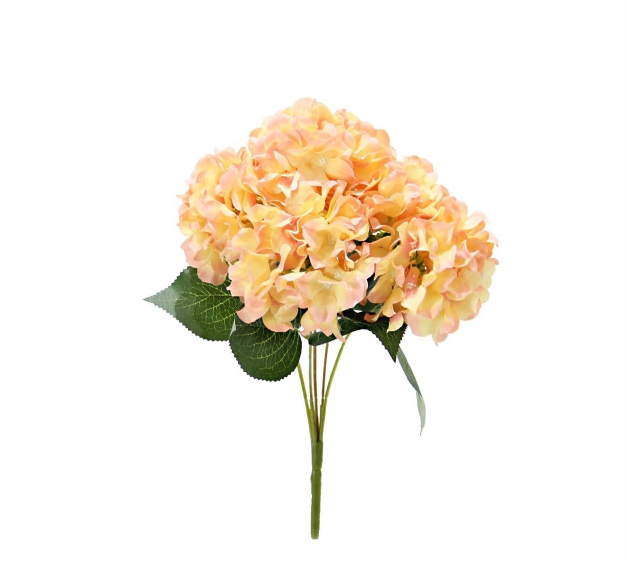 Yapay Ortanca Demet Somon 45 cm - Yapay Çiçek Dalları ve Demetleri