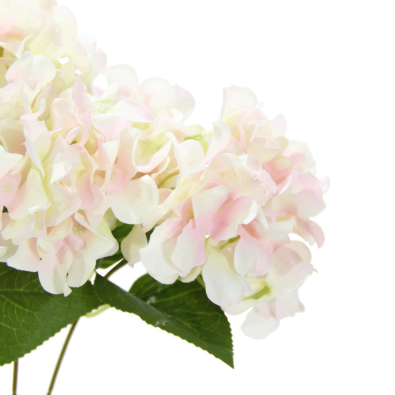 Yapay Ortanca Demeti Pembe 45 cm - Yapay Çiçek Dalları ve Demetleri