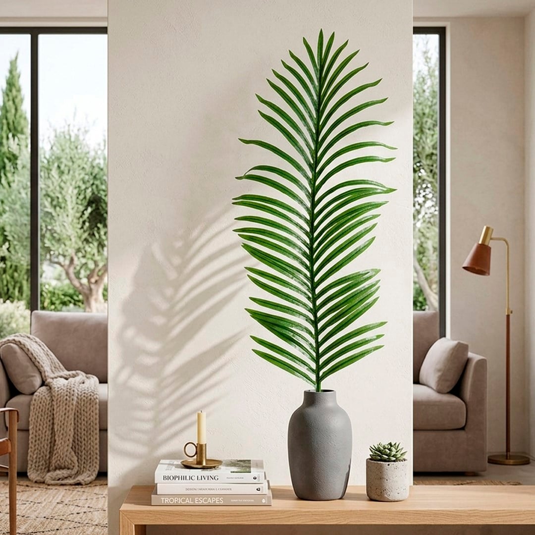 Yapay Palmiye Yaprak Orta Boy 120 cm - Kategorisiz