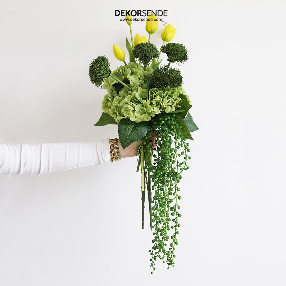 Yapay Sedum Sarkıt Yeşil - Yapay Sarmaşıklar