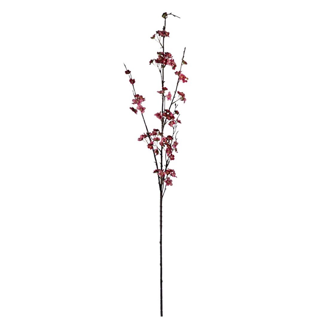 Yapay Şeftali Çiçeği Dal Pembe 135 cm - Yapay Çiçek Dalları ve Demetleri