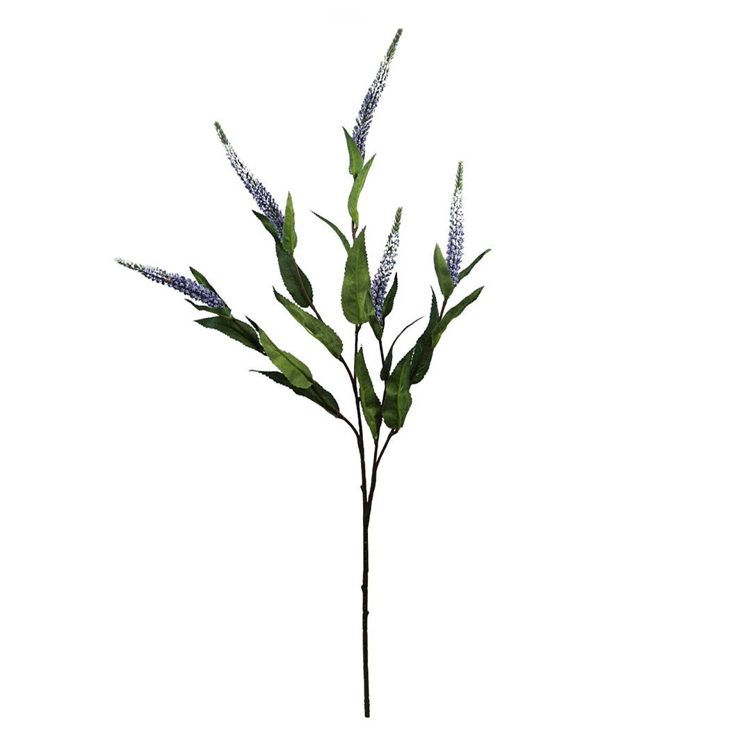 Yapay Veronika Dal Mavi 75 cm - Yapay Çiçek Dalları ve Demetleri