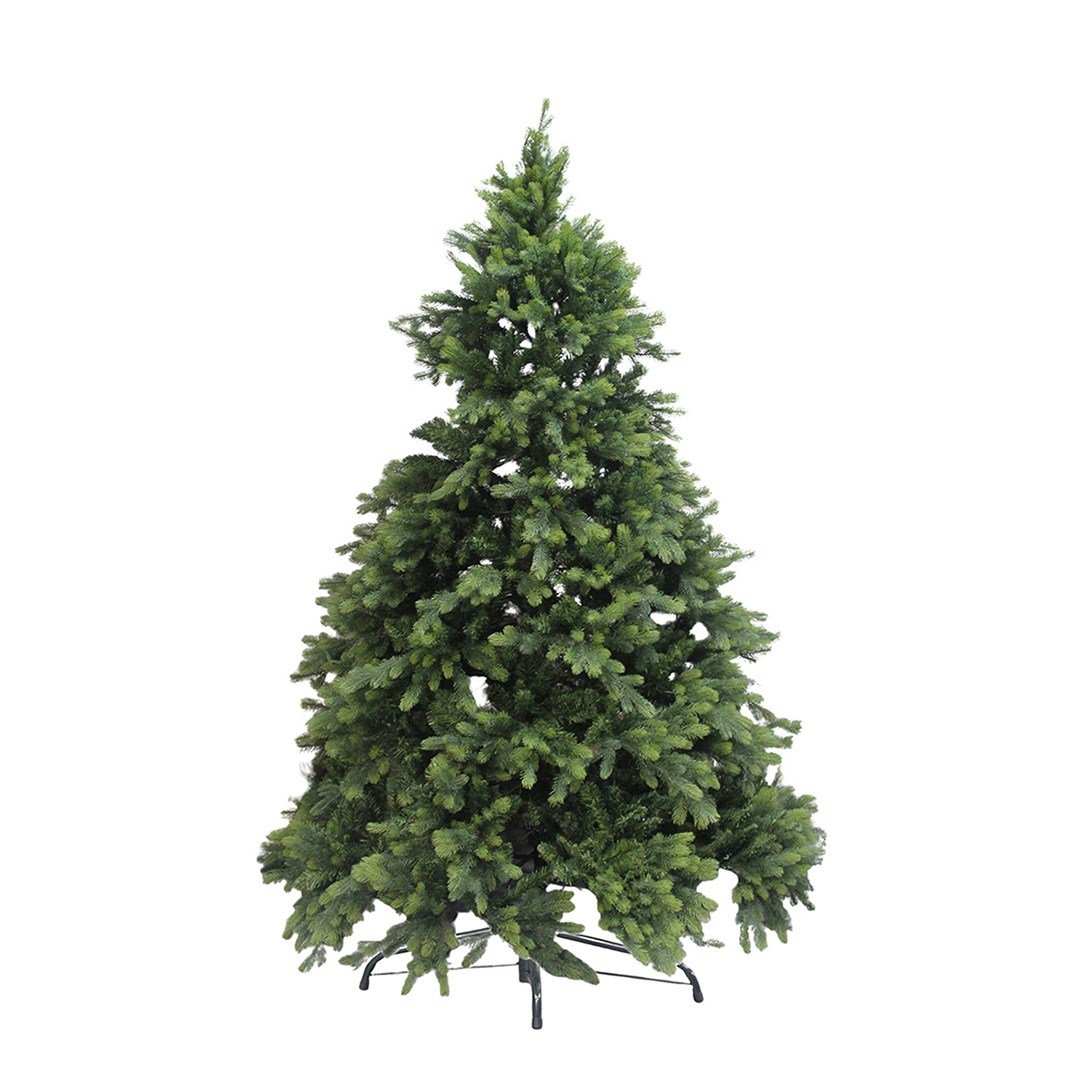 Yılbaşı Çam Ağacı 1524 Tips Yeşil 210 cm - Çam Ağacı ve Garland