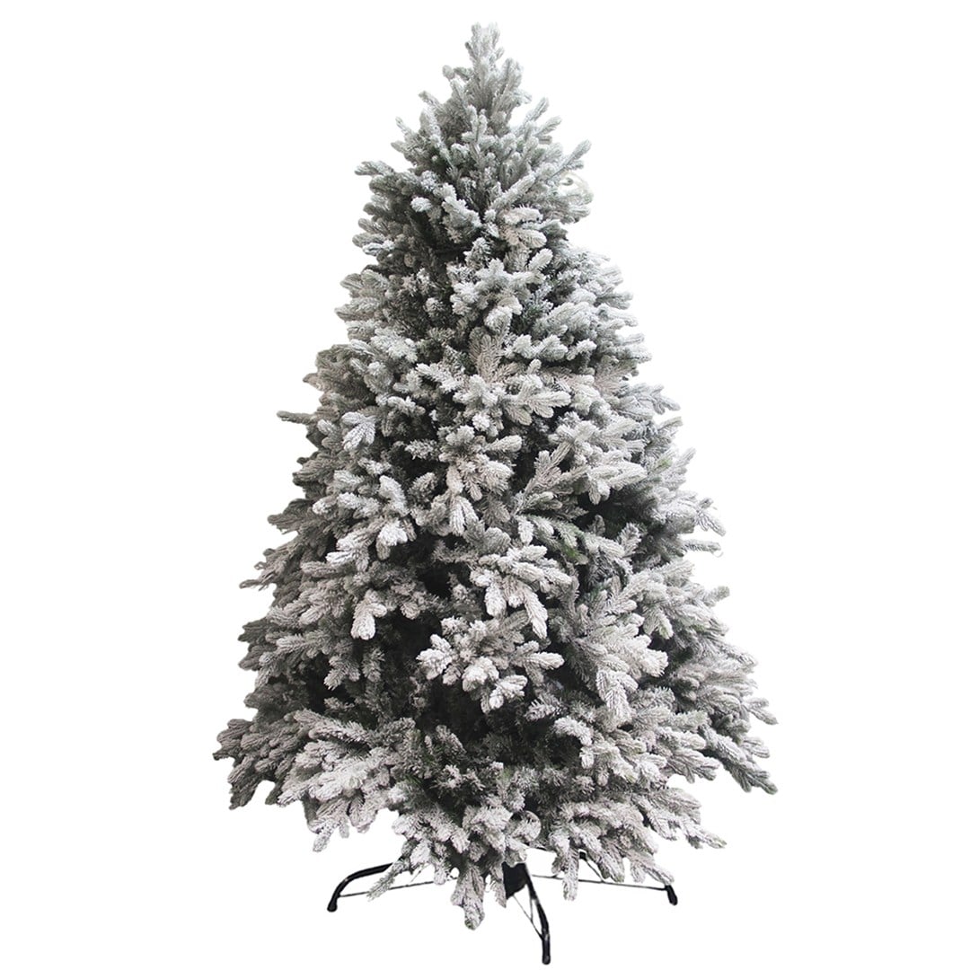 Yılbaşı Çam Ağacı 2120 Tips Karlı Yeşil 240 cm - Çam Ağacı ve Garland