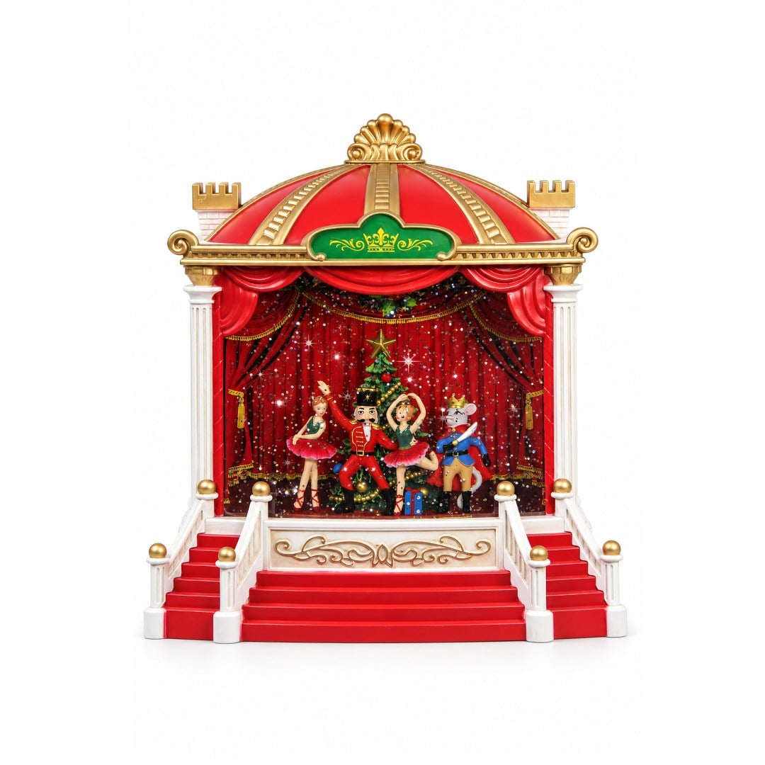 Yılbaşı Kar Küresi Işıklı Sirk Model 22x25 cm - Kategorisiz